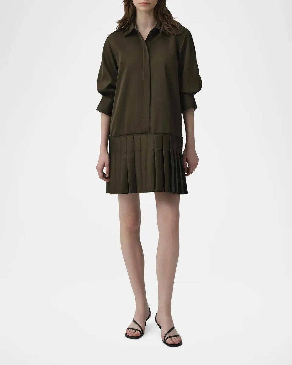 Simkhai Regina Crepe Mini Dress | Thumbnail 2 Simkhai Regina Crepe Mini Dress | Thumbnail 2