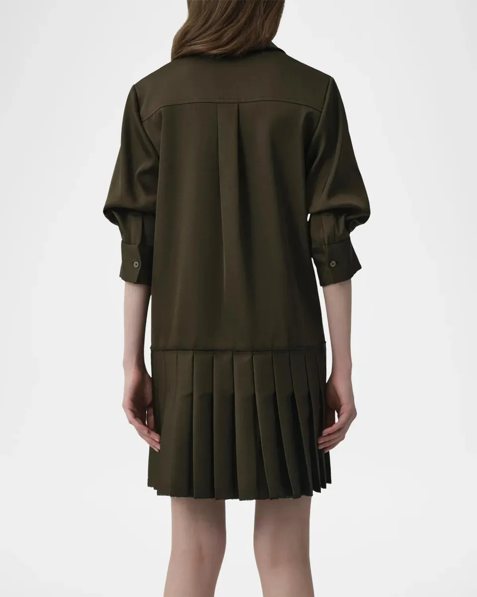 Simkhai Regina Crepe Mini Dress | Thumbnail 3 Simkhai Regina Crepe Mini Dress | Thumbnail 3