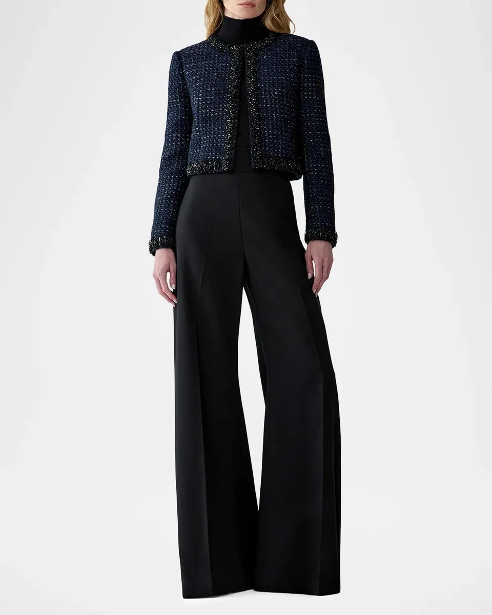 Carolina Herrera Embellished Tweed Jacket | Thumbnail 2 Carolina Herrera Embellished Tweed Jacket | Thumbnail 2