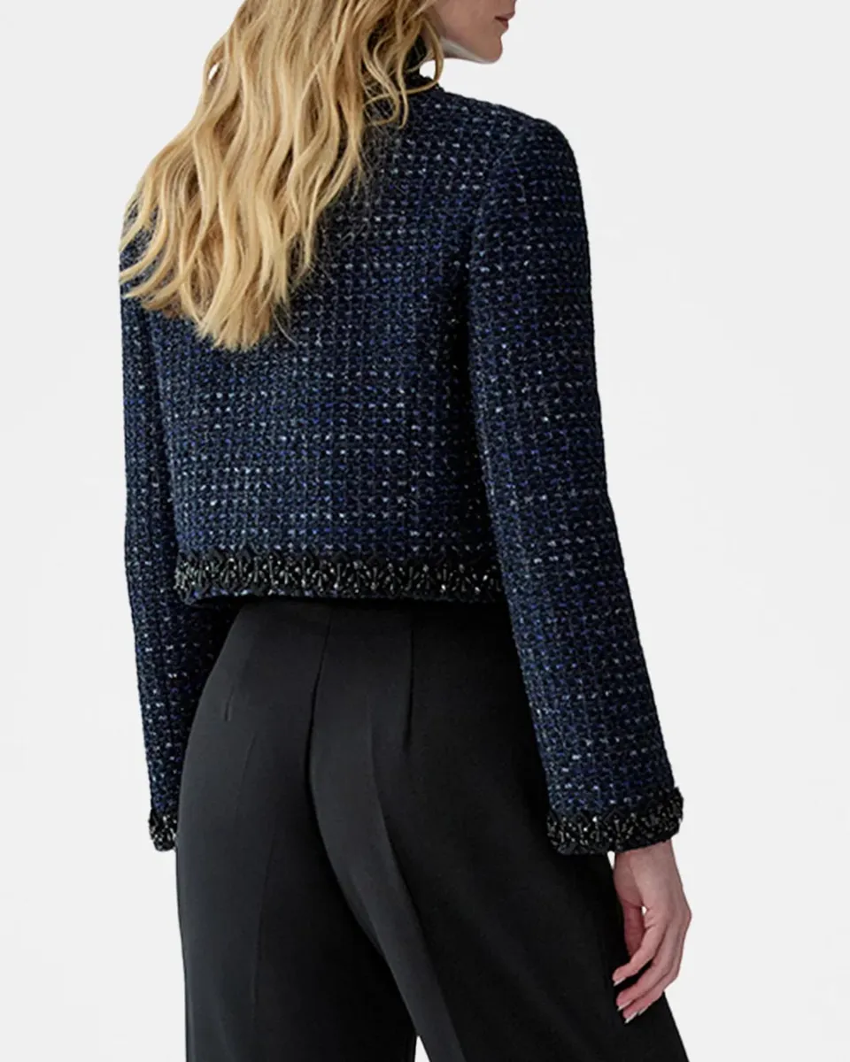 Carolina Herrera Embellished Tweed Jacket | Thumbnail 3 Carolina Herrera Embellished Tweed Jacket | Thumbnail 3