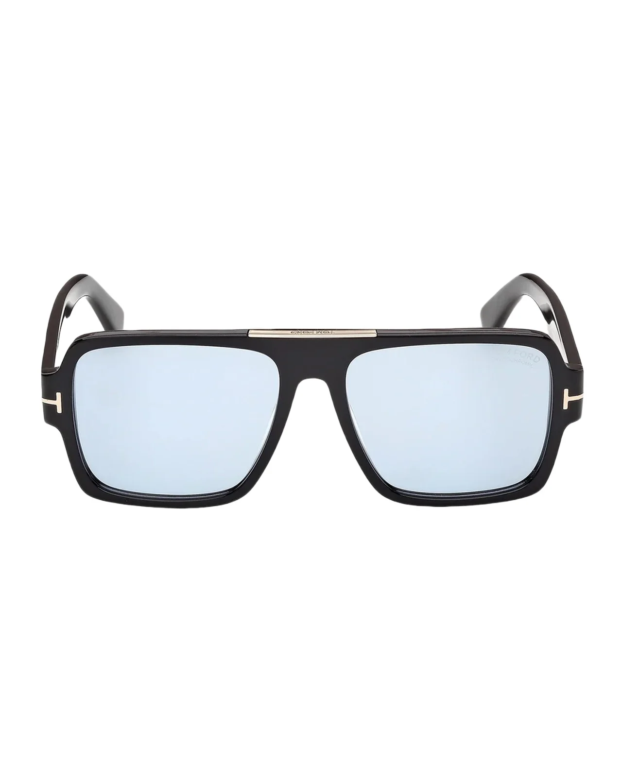 Tom Ford Men's Sean-02 Acetate Flat-Top Sunglasses