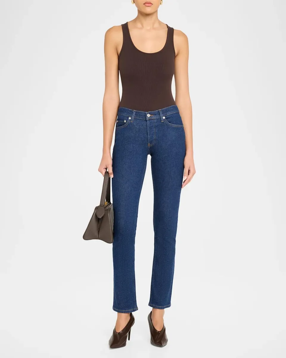RE/DONE Slim Cig Slim Straight Jeans | Thumbnail 2