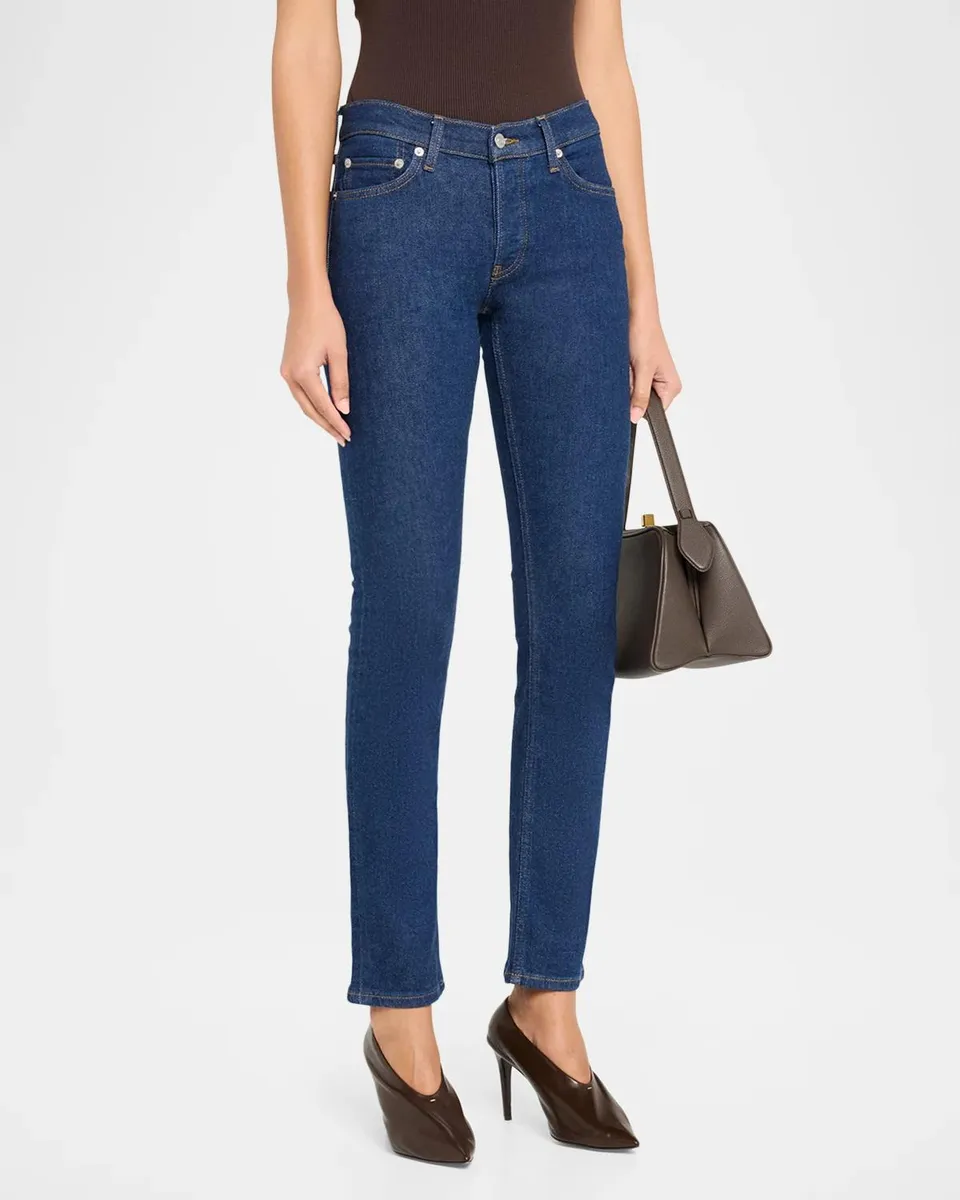 RE/DONE Slim Cig Slim Straight Jeans | Thumbnail 4