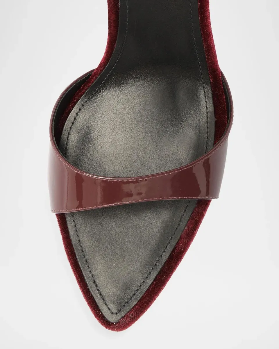 Schutz 100mm Elodie Patent Leather Wedge Sandals | Thumbnail 3 Schutz 100mm Elodie Patent Leather Wedge Sandals | Thumbnail 3