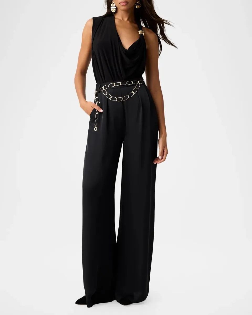 Ramy Brook Claudete High-Rise Wide-Leg Pants | Thumbnail 2