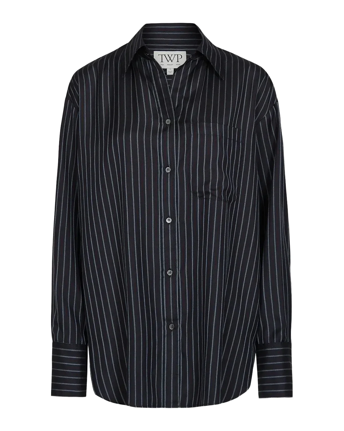 Big Joe Striped Silk Shirt