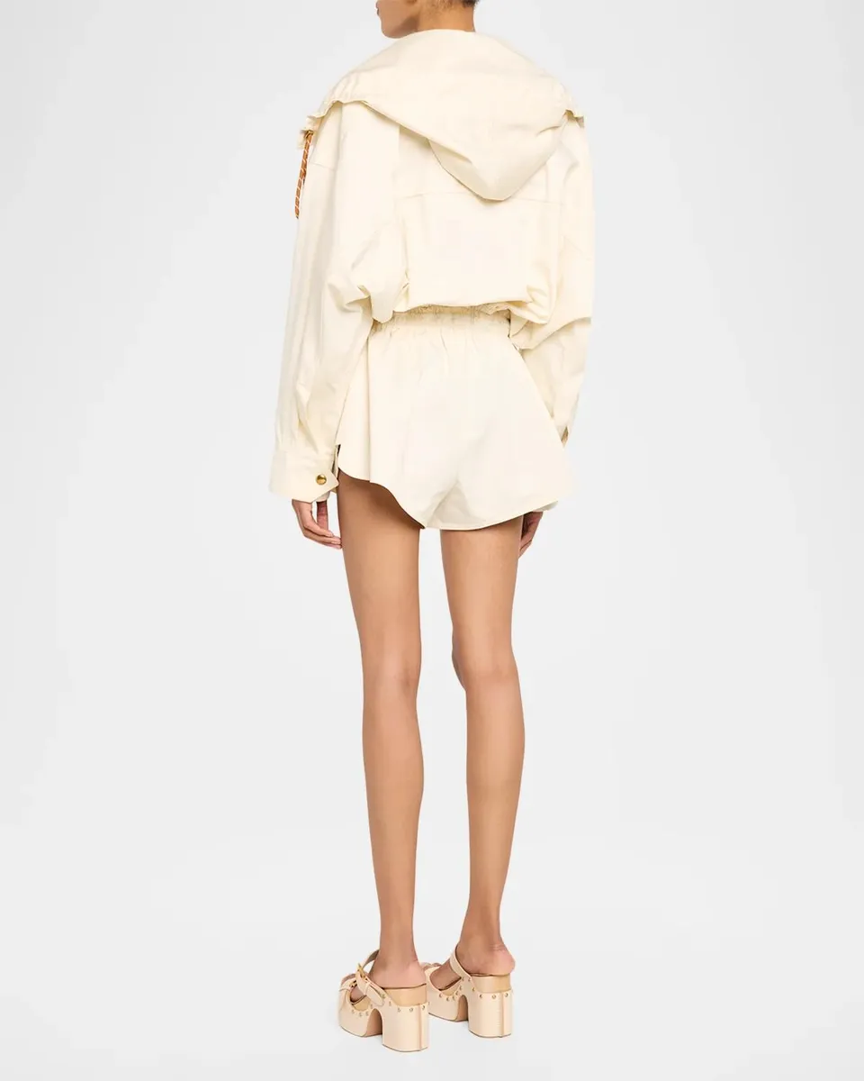 Zimmermann Clash Cotton Drill Playsuit | Thumbnail 3 Zimmermann Clash Cotton Drill Playsuit | Thumbnail 3