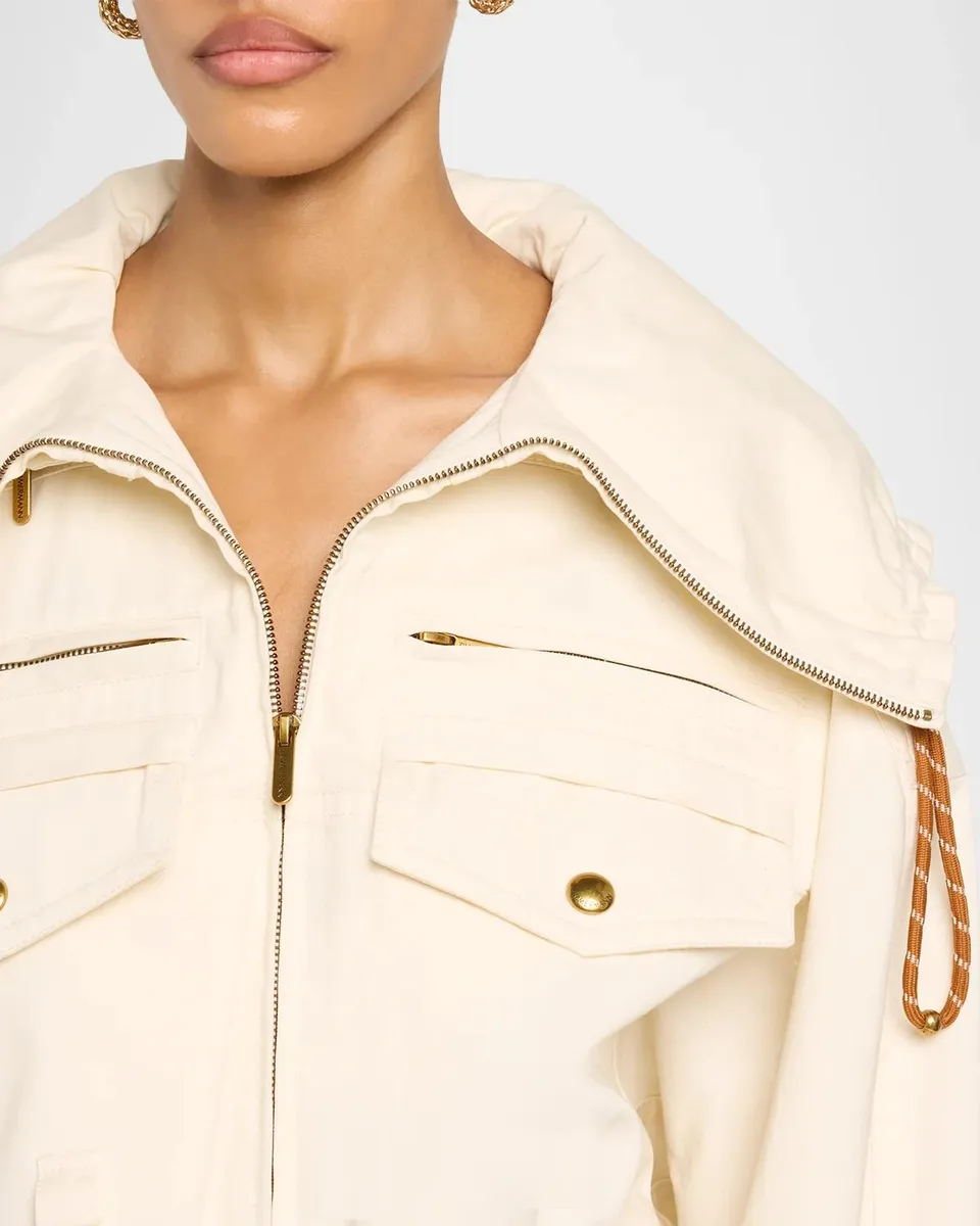 Zimmermann Clash Cotton Drill Playsuit | Thumbnail 5 Zimmermann Clash Cotton Drill Playsuit | Thumbnail 5