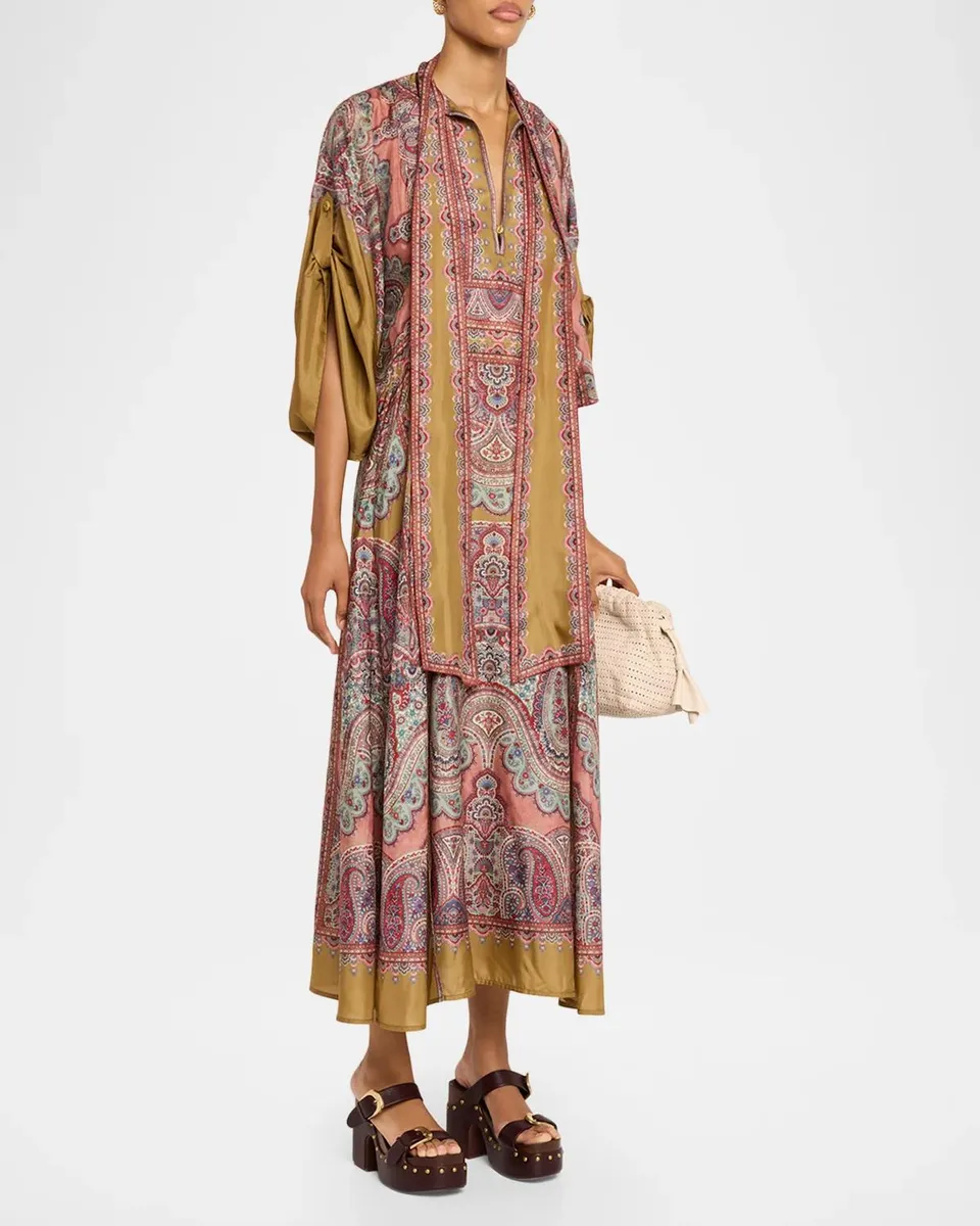 Zimmermann Fairlight Tunic Midi Dress | Thumbnail 4 Zimmermann Fairlight Tunic Midi Dress | Thumbnail 4