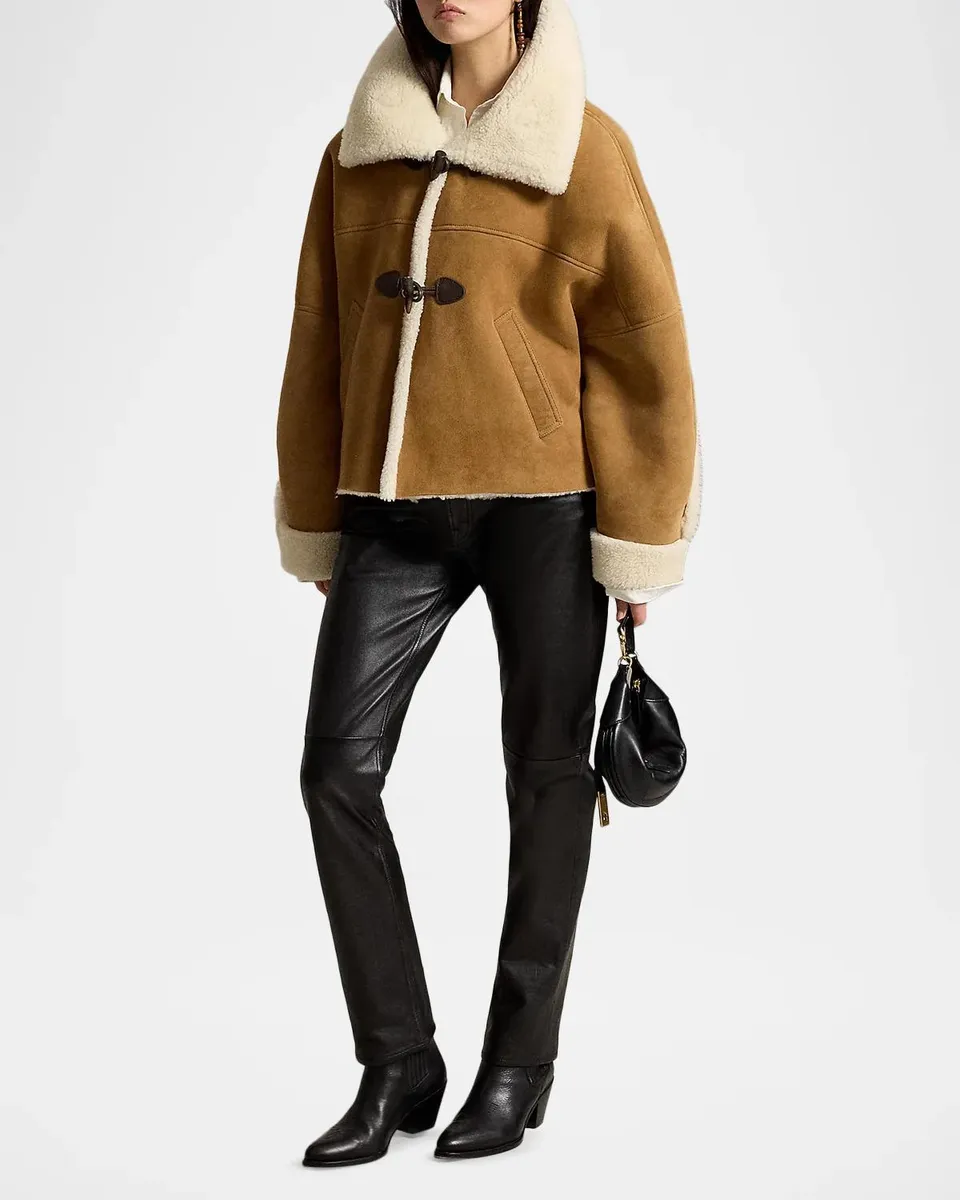 Polo Ralph Lauren Shearling Toggle Swing Jacket | Thumbnail 2