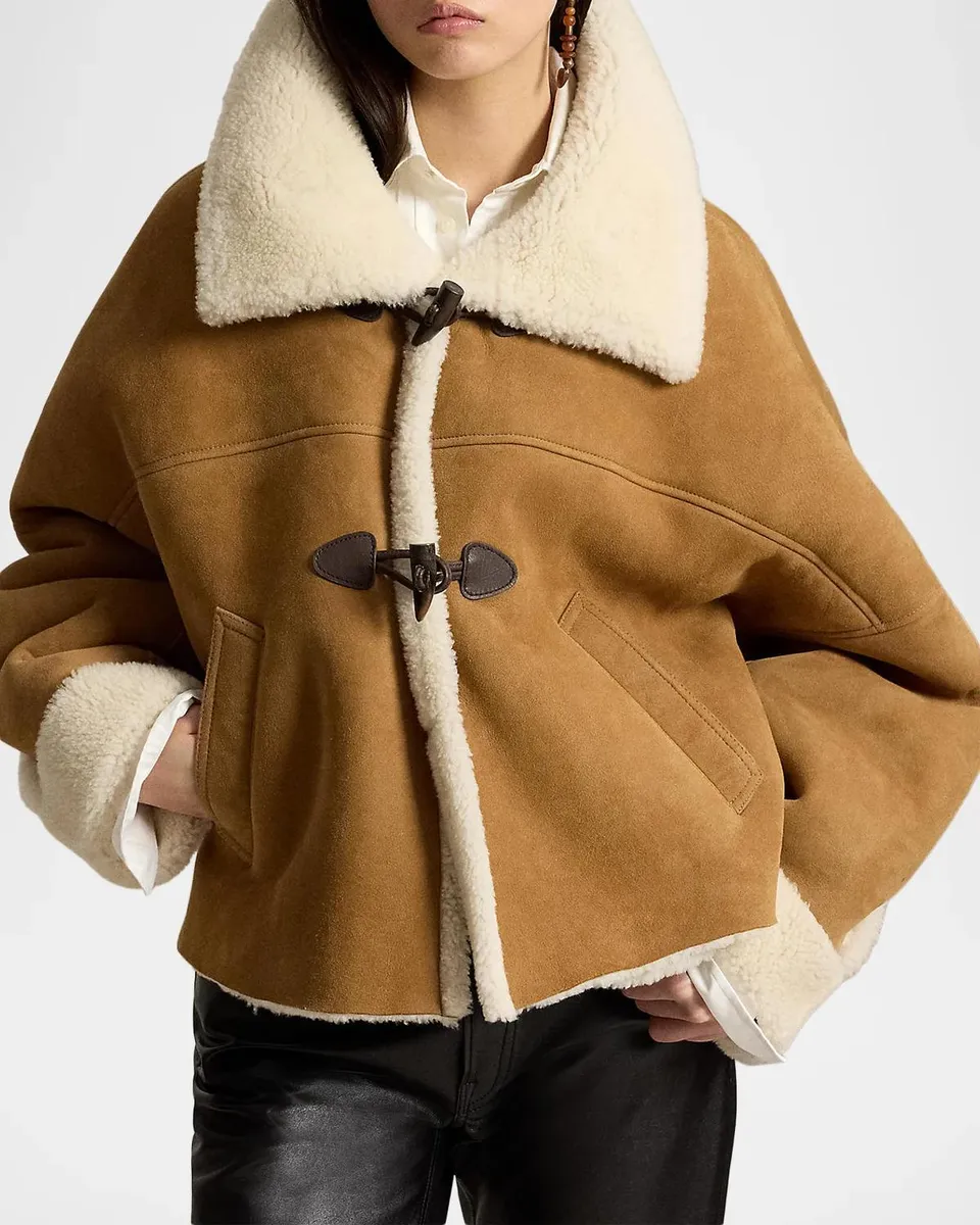 Polo Ralph Lauren Shearling Toggle Swing Jacket | Thumbnail 4