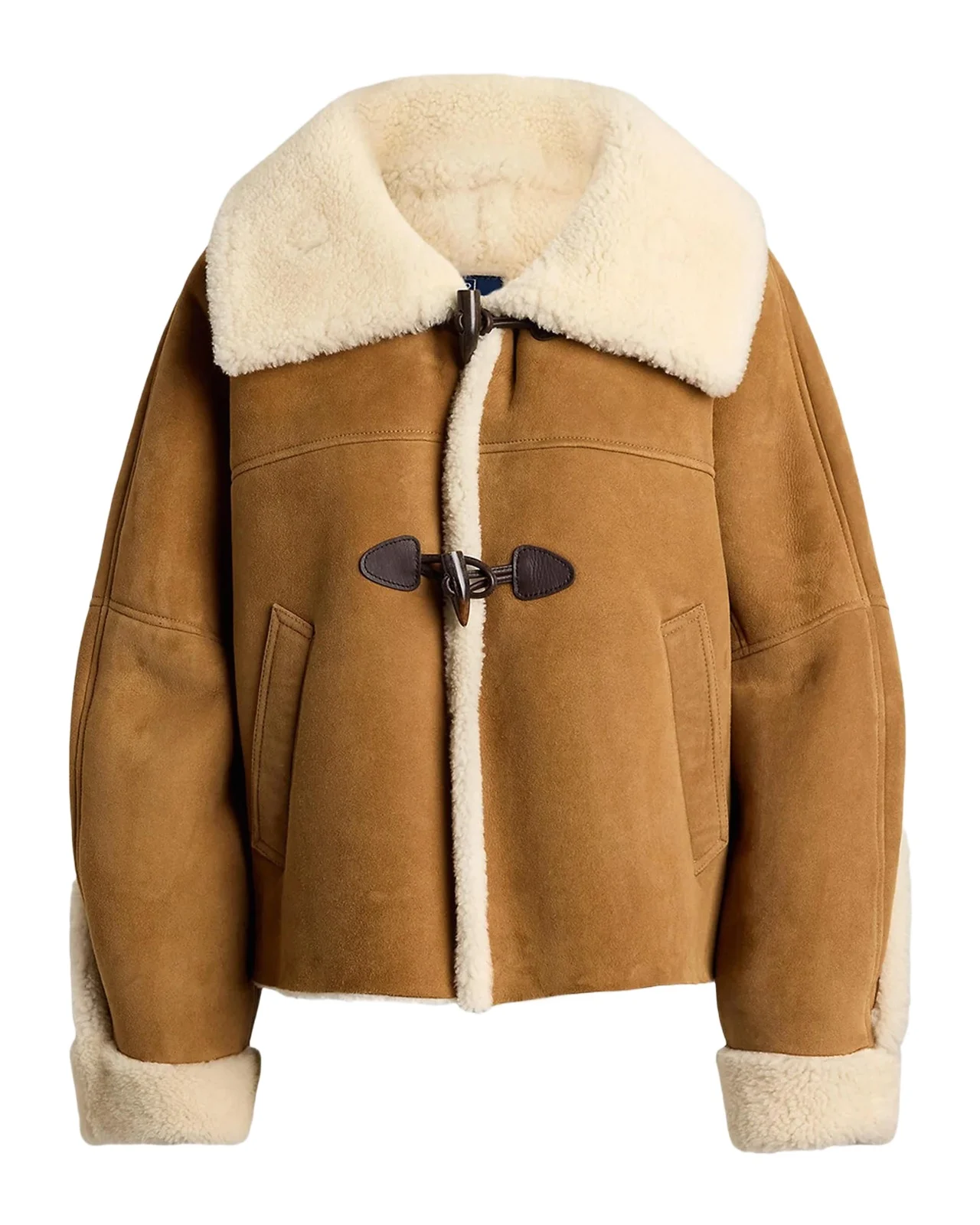 Polo Ralph Lauren Shearling Toggle Swing Jacket