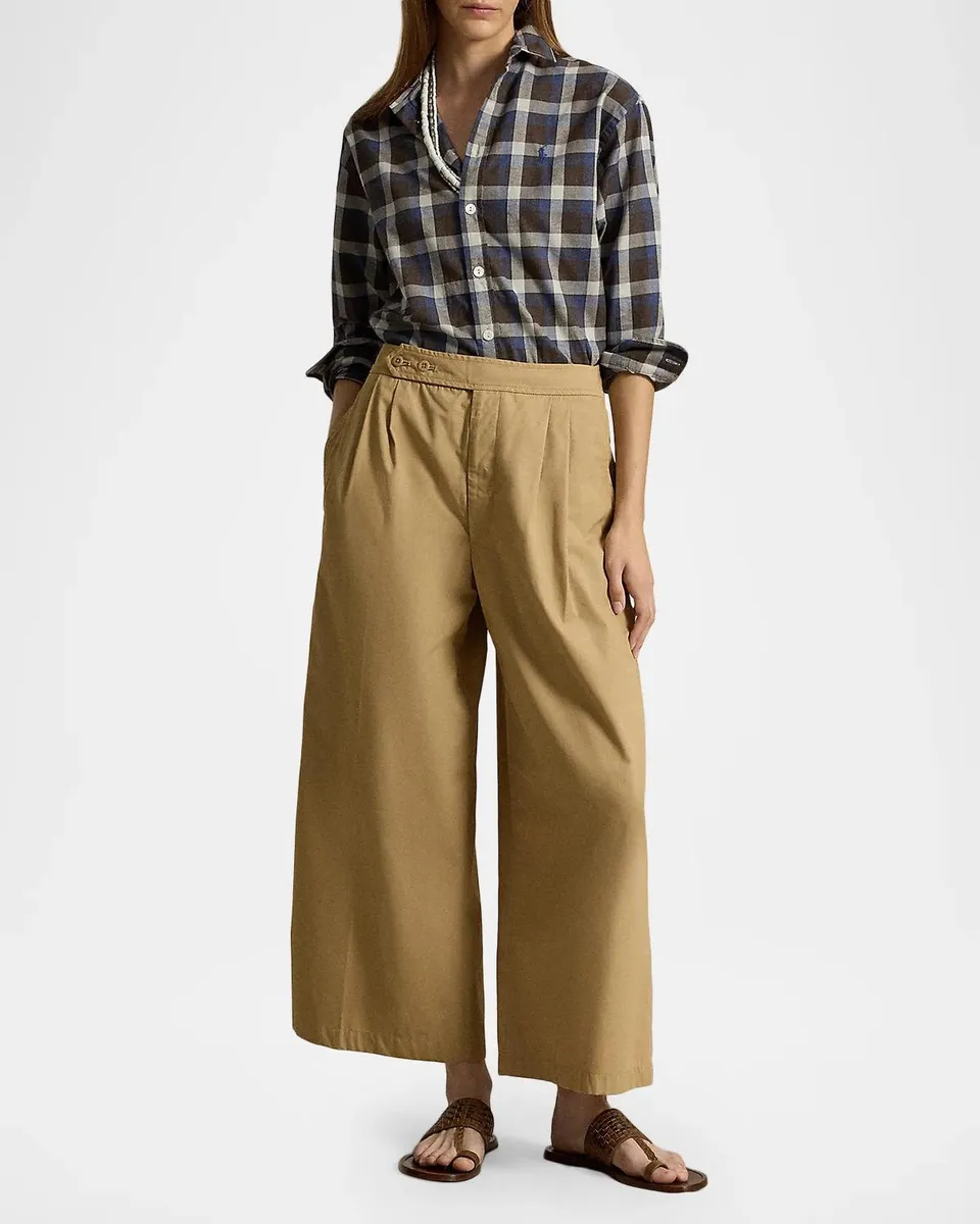 Polo Ralph Lauren Relaxed Fit Plaid Cotton Twill Shirt | Thumbnail 2 Polo Ralph Lauren Relaxed Fit Plaid Cotton Twill Shirt | Thumbnail 2