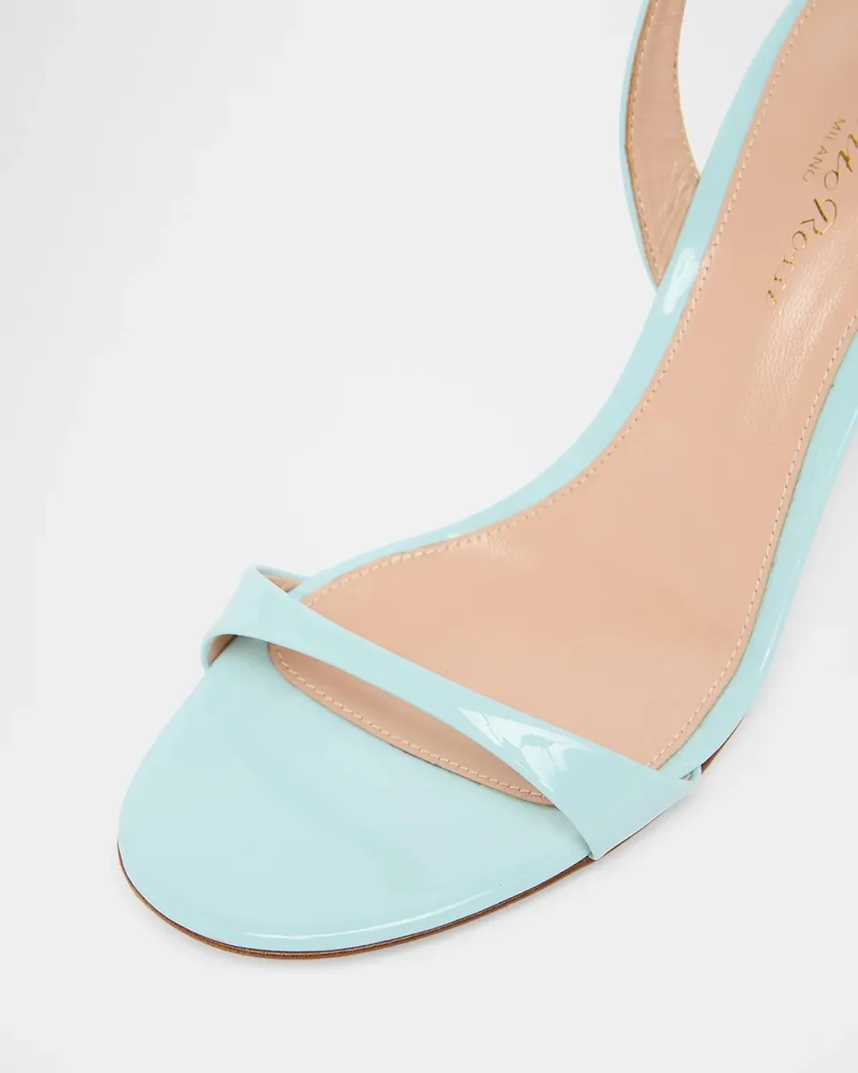 Gianvito Rossi 70mm Leather Ankle-Strap Sandals | Thumbnail 3