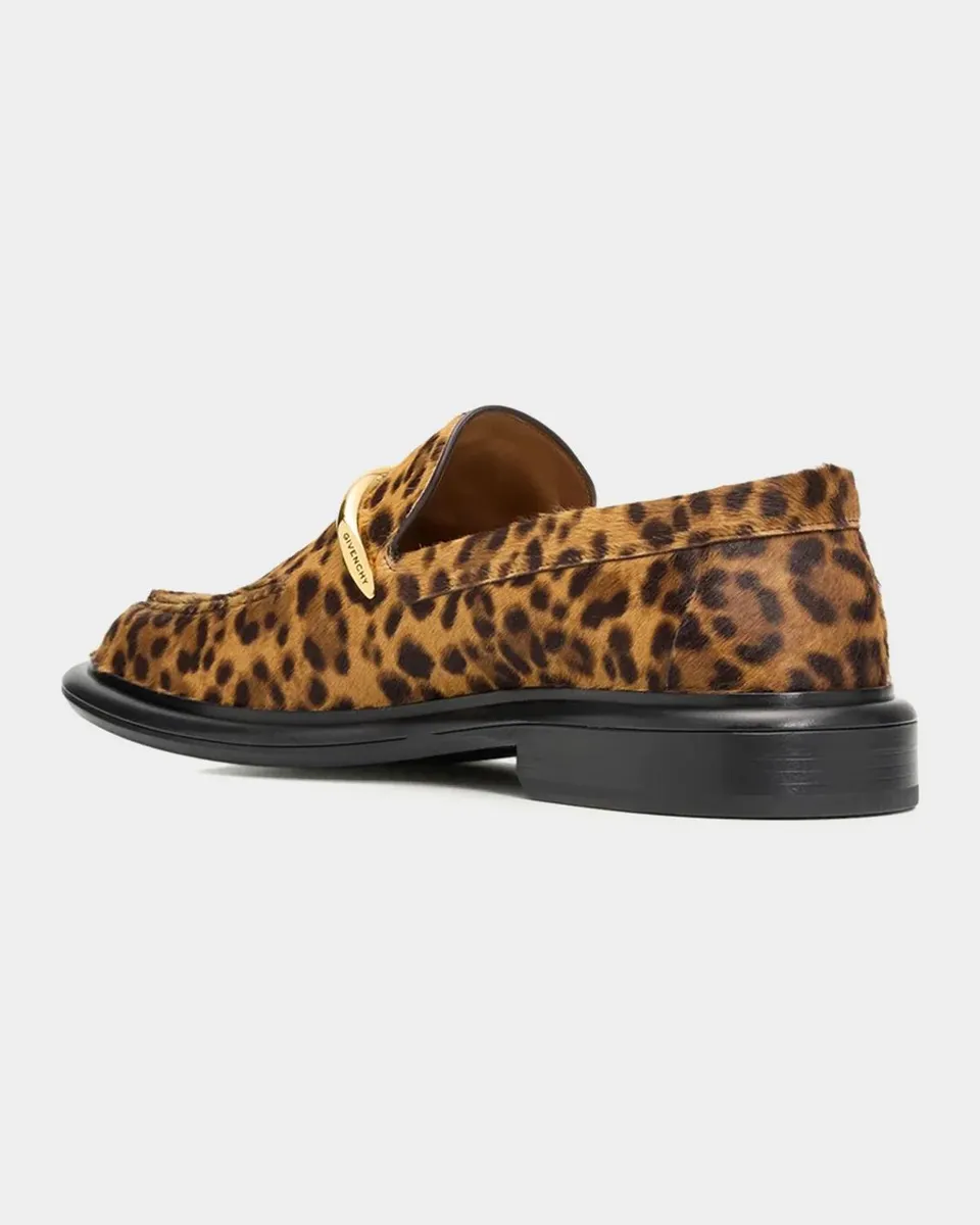 Givenchy Pinch Leopard Calf Hair Loafers | Thumbnail 4 Givenchy Pinch Leopard Calf Hair Loafers | Thumbnail 4