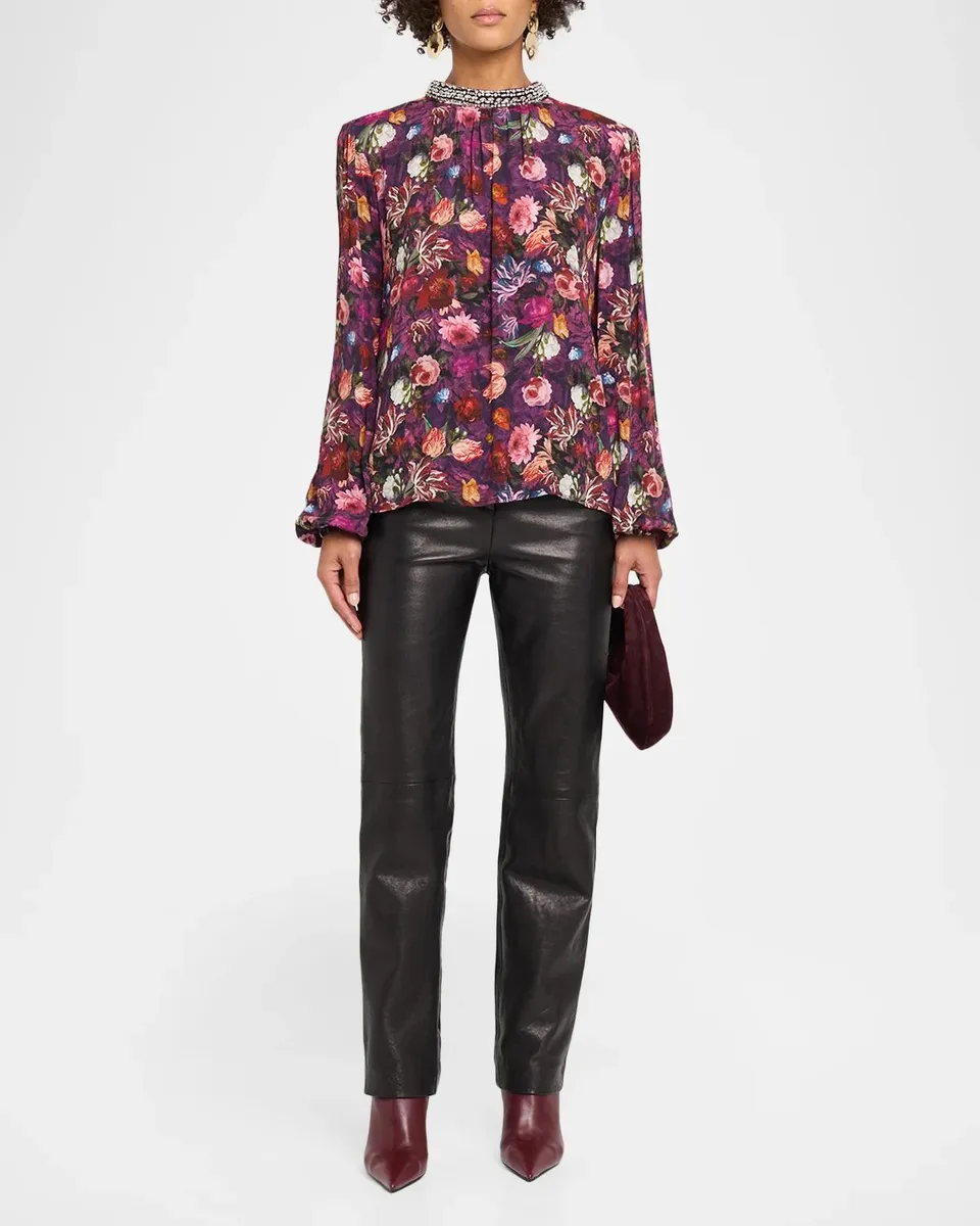 Generation Love Tatum Embellished Floral Blouse | Thumbnail 2