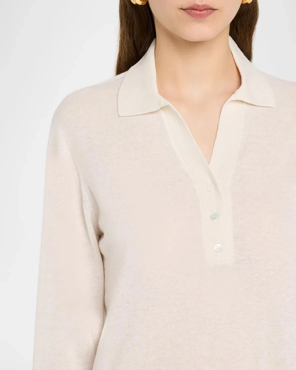 MAJESTIC FILATURES Machine Washable Cashmere Polo | Thumbnail 5 MAJESTIC FILATURES Machine Washable Cashmere Polo | Thumbnail 5