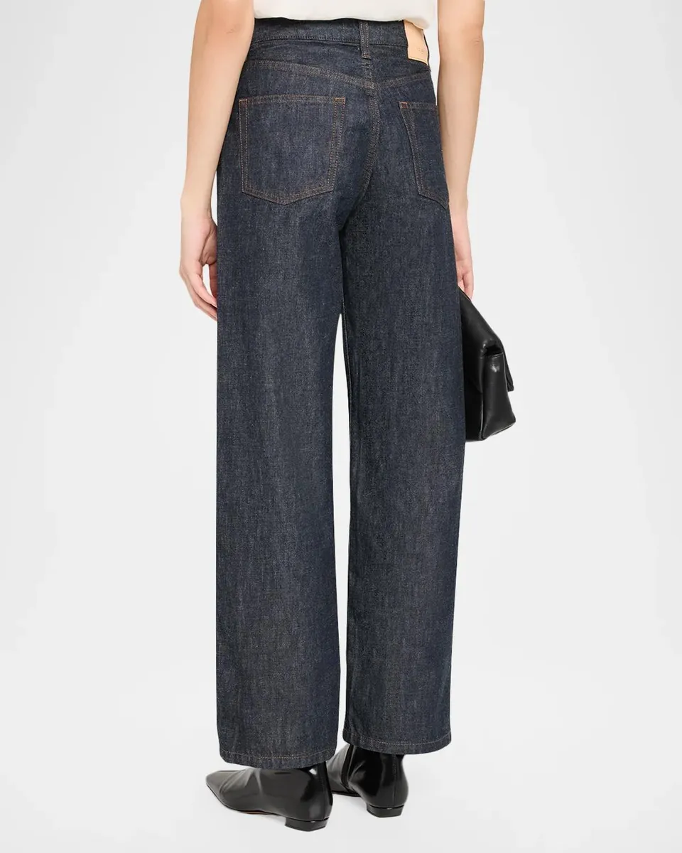 Moussy Vintage ID Straight Mid-Rise Cropped Jeans | Thumbnail 3 Moussy Vintage ID Straight Mid-Rise Cropped Jeans | Thumbnail 3