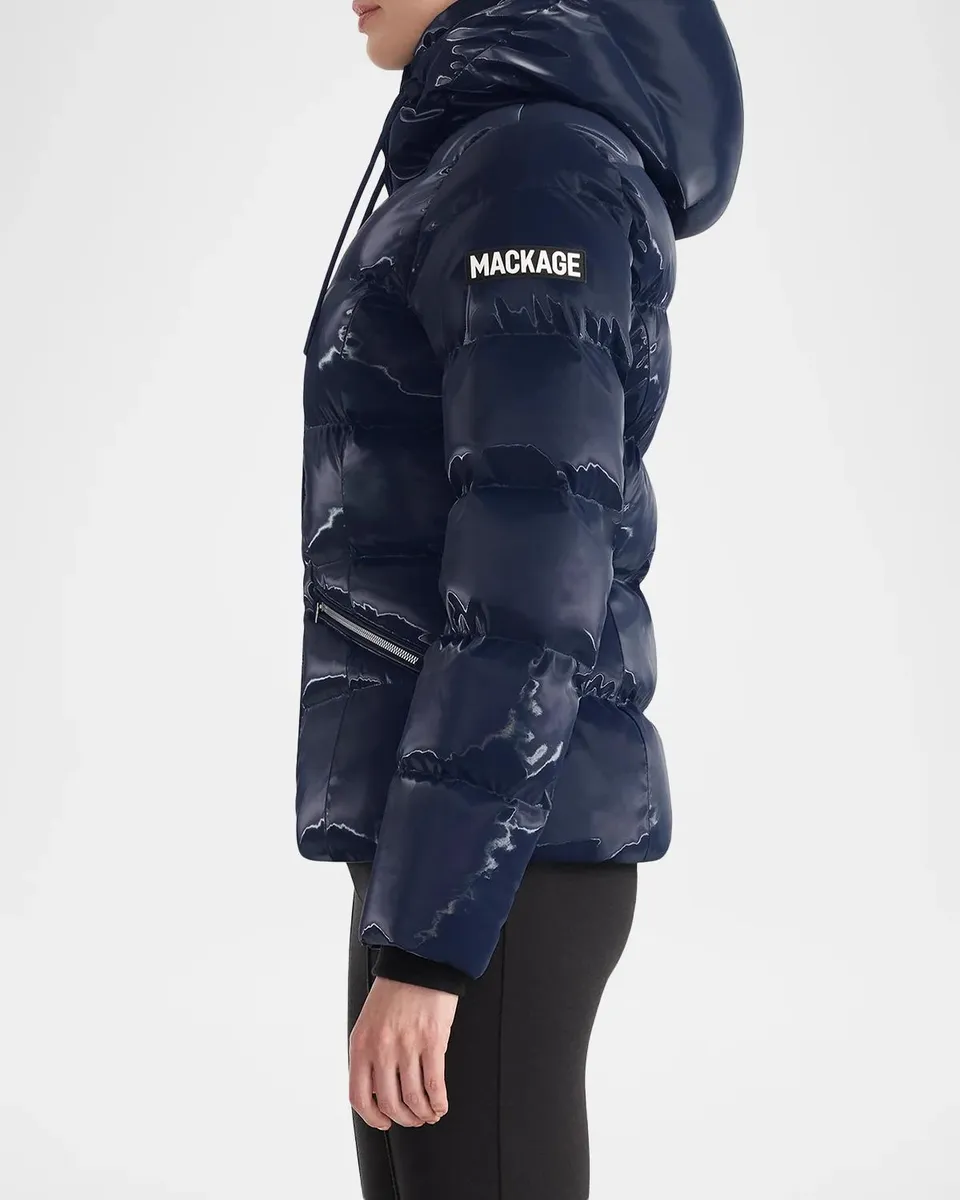 Mackage Madalyn-GLOZ Glossy Short Down Jacket | Thumbnail 6 Mackage Madalyn-GLOZ Glossy Short Down Jacket | Thumbnail 6