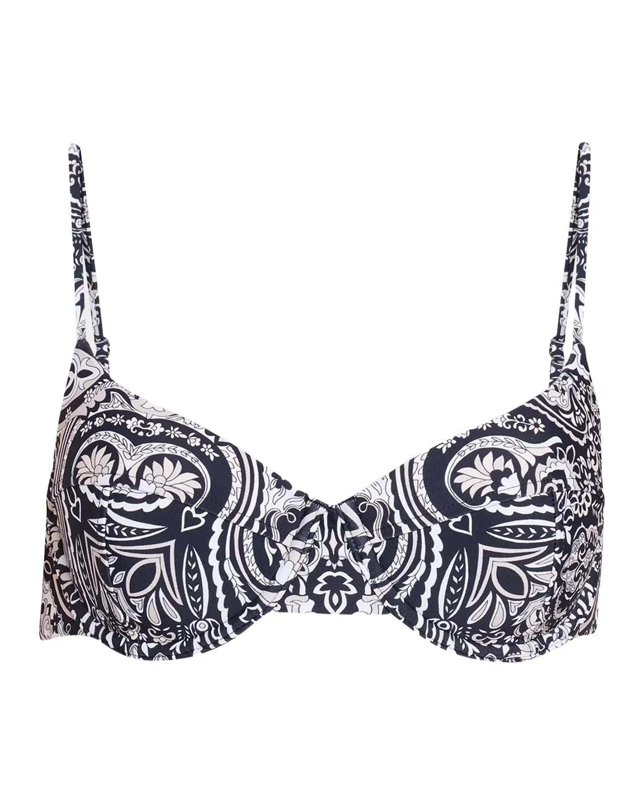 Ramy Brook Mona Tropical Underwire Bikini Top