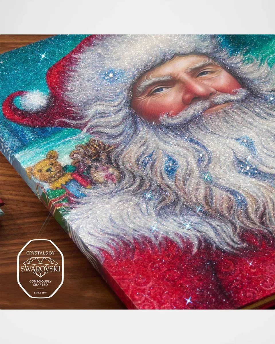 Twas " The Night Before Christmas (Crystal Frost Edition)" Limited Edition Swarovski Crystal-Embellished Book | Thumbnail 5 Twas " The Night Before Christmas (Crystal Frost Edition)" Limited Edition Swarovski Crystal-Embellished Book | Thumbnail 5