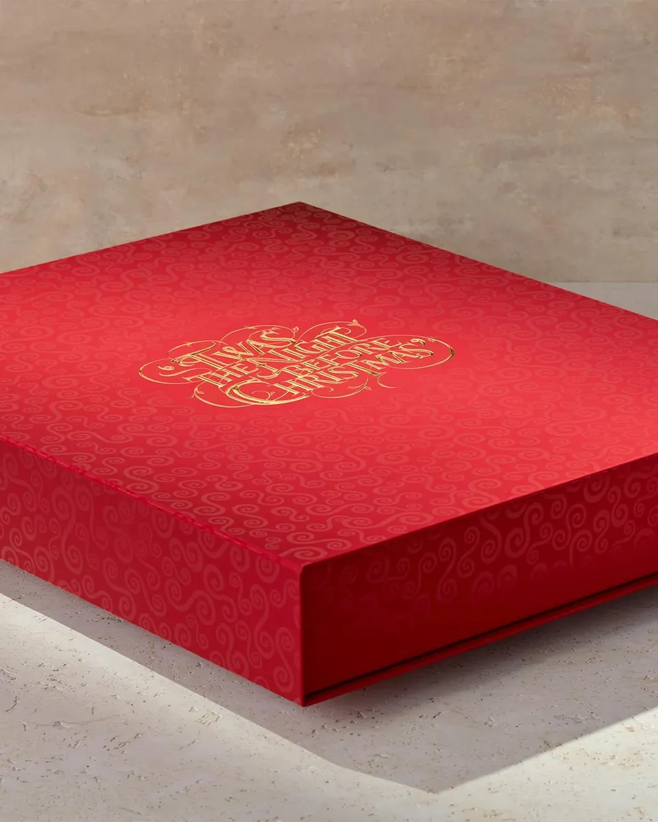 Twas " The Night Before Christmas (Crystal Frost Edition)" Limited Edition Swarovski Crystal-Embellished Book | Thumbnail 8 Twas " The Night Before Christmas (Crystal Frost Edition)" Limited Edition Swarovski Crystal-Embellished Book | Thumbnail 8