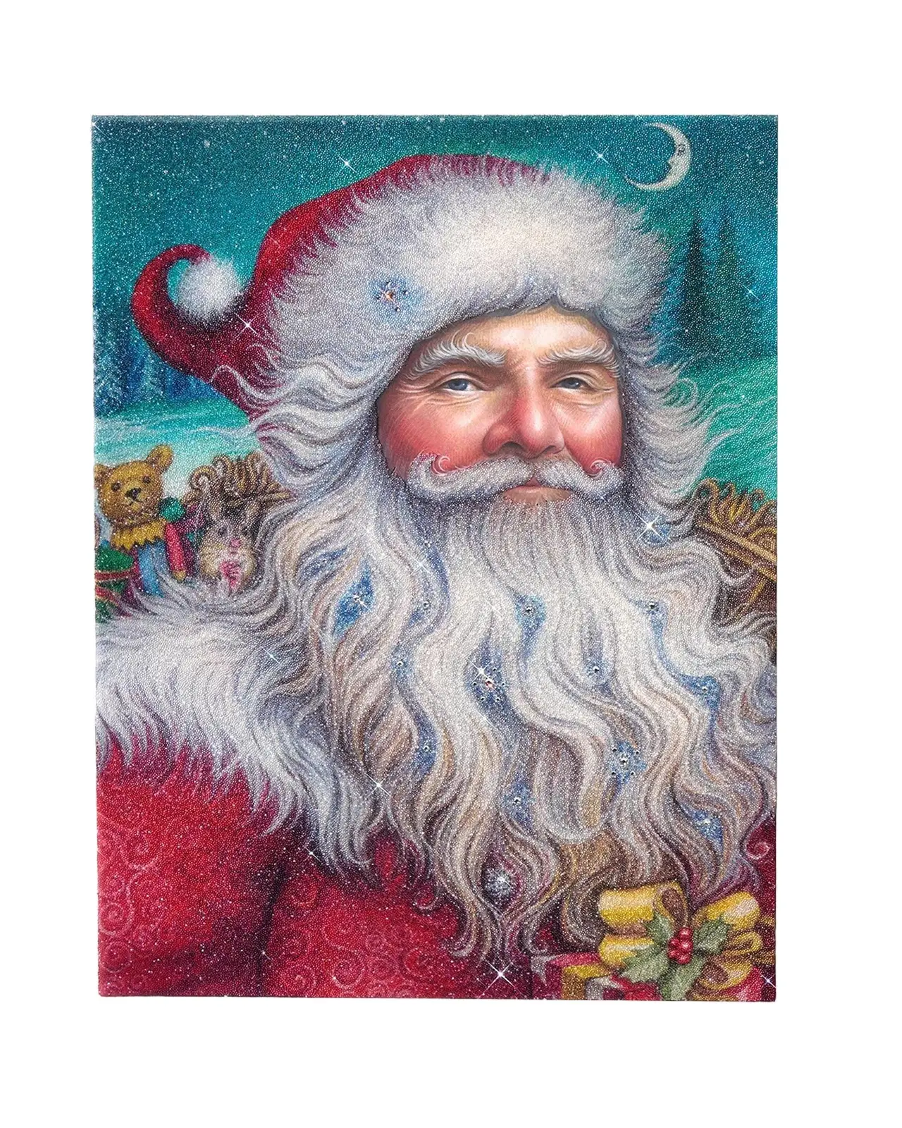 Twas " The Night Before Christmas (Crystal Frost Edition)" Limited Edition Swarovski Crystal-Embellished Book