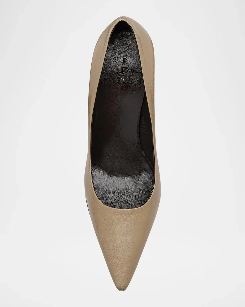 The Row 80mm Rita Leather Pumps | Thumbnail 3 The Row 80mm Rita Leather Pumps | Thumbnail 3