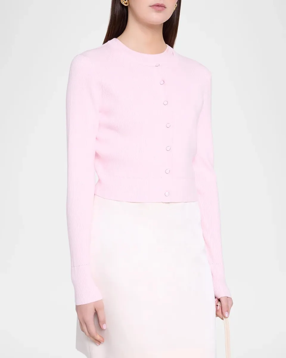 Toccin Zoe Cropped Fitted Cardigan | Thumbnail 4