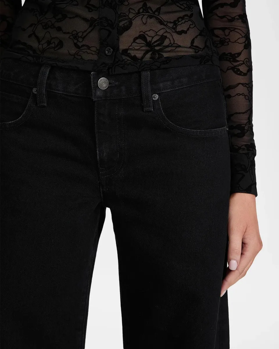 Frame The Cuffed Low Bow Jeans | Thumbnail 5 Frame The Cuffed Low Bow Jeans | Thumbnail 5