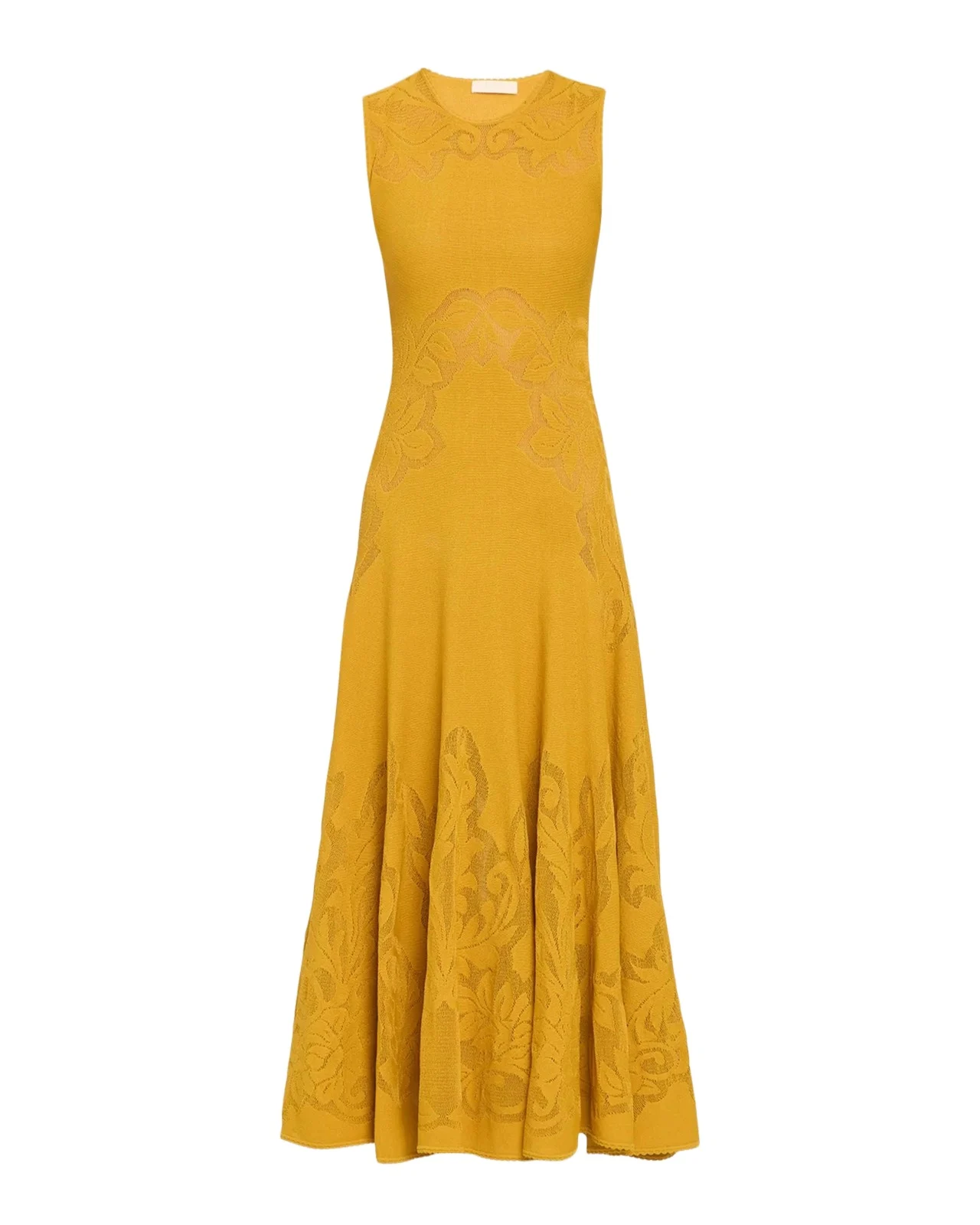 Corinthia Tonal-Jacquard Knit Midi Dress Corinthia Tonal-Jacquard Knit Midi Dress