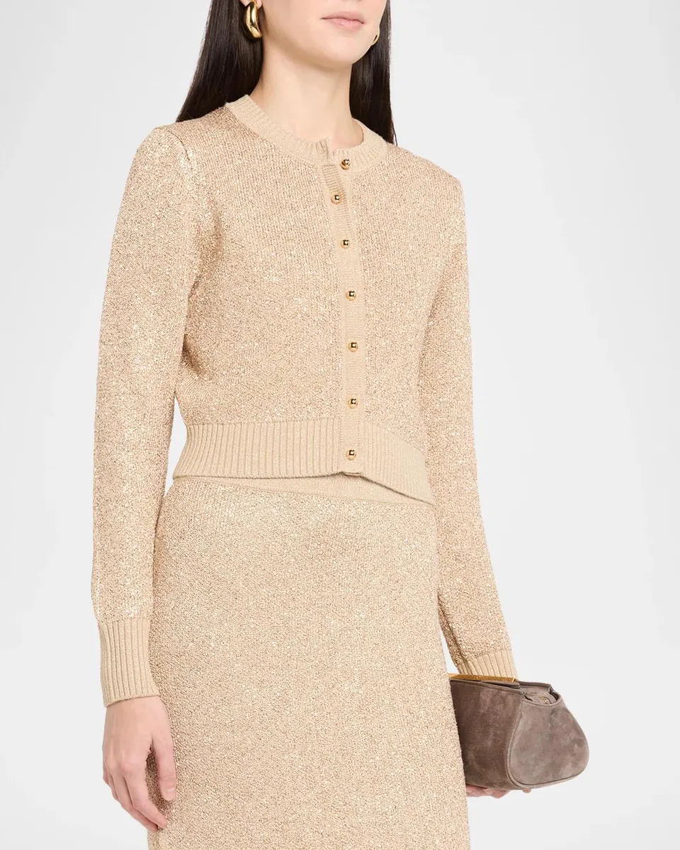 Toccin Mollie Sequined Cardigan | Thumbnail 4 Toccin Mollie Sequined Cardigan | Thumbnail 4