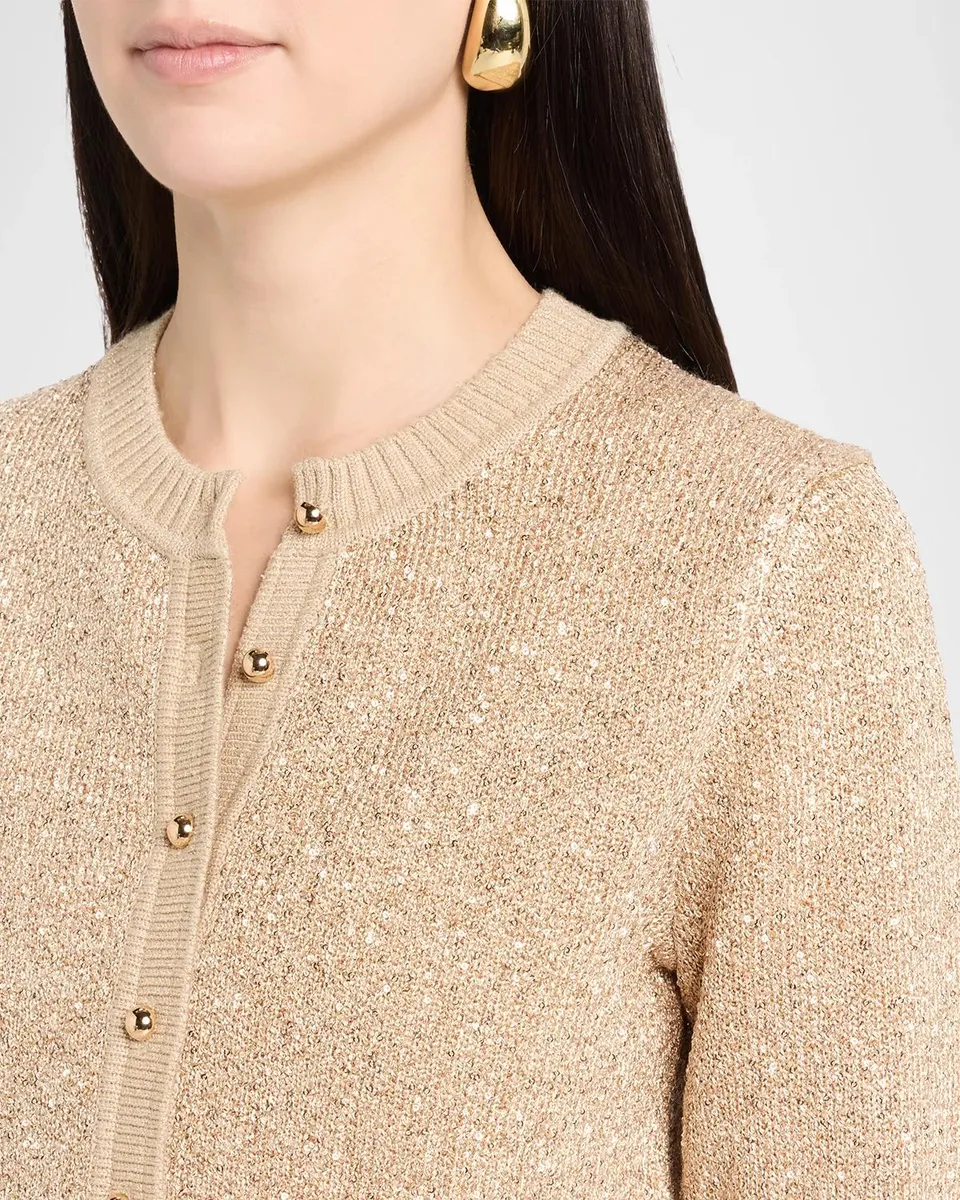 Toccin Mollie Sequined Cardigan | Thumbnail 5 Toccin Mollie Sequined Cardigan | Thumbnail 5