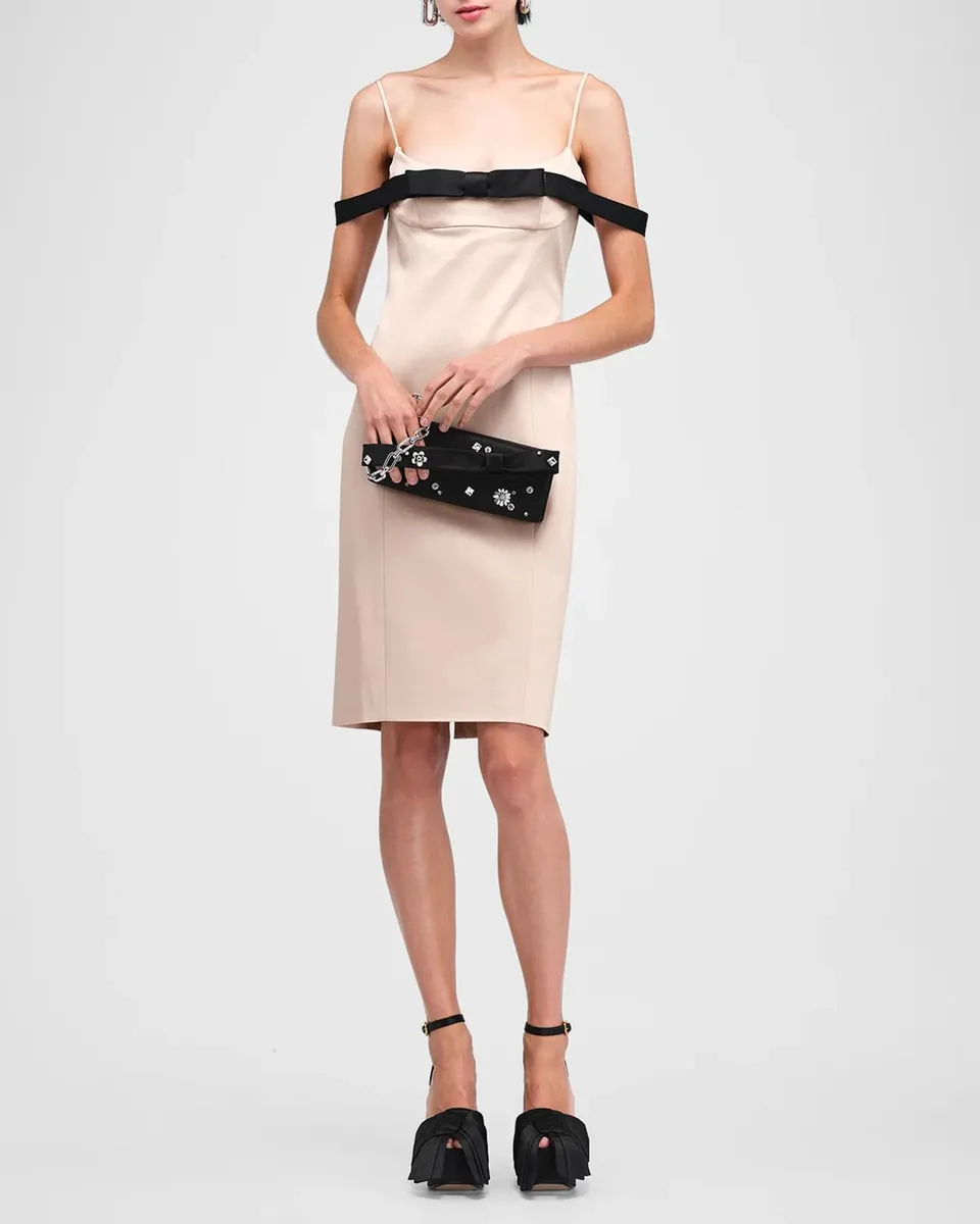 Marc Jacobs Bow Knee-Length Party Dress | Thumbnail 2
