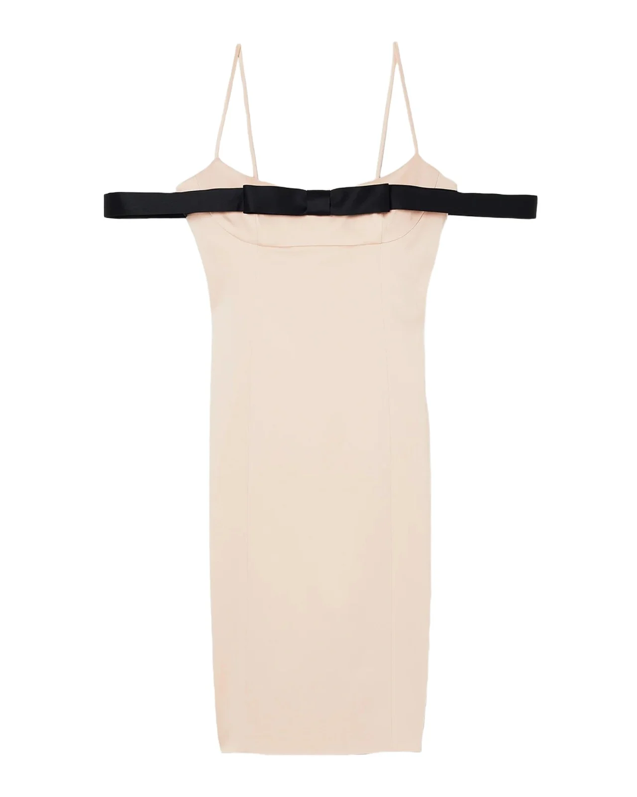 Bow Knee-Length Party Dress Bow Knee-Length Party Dress