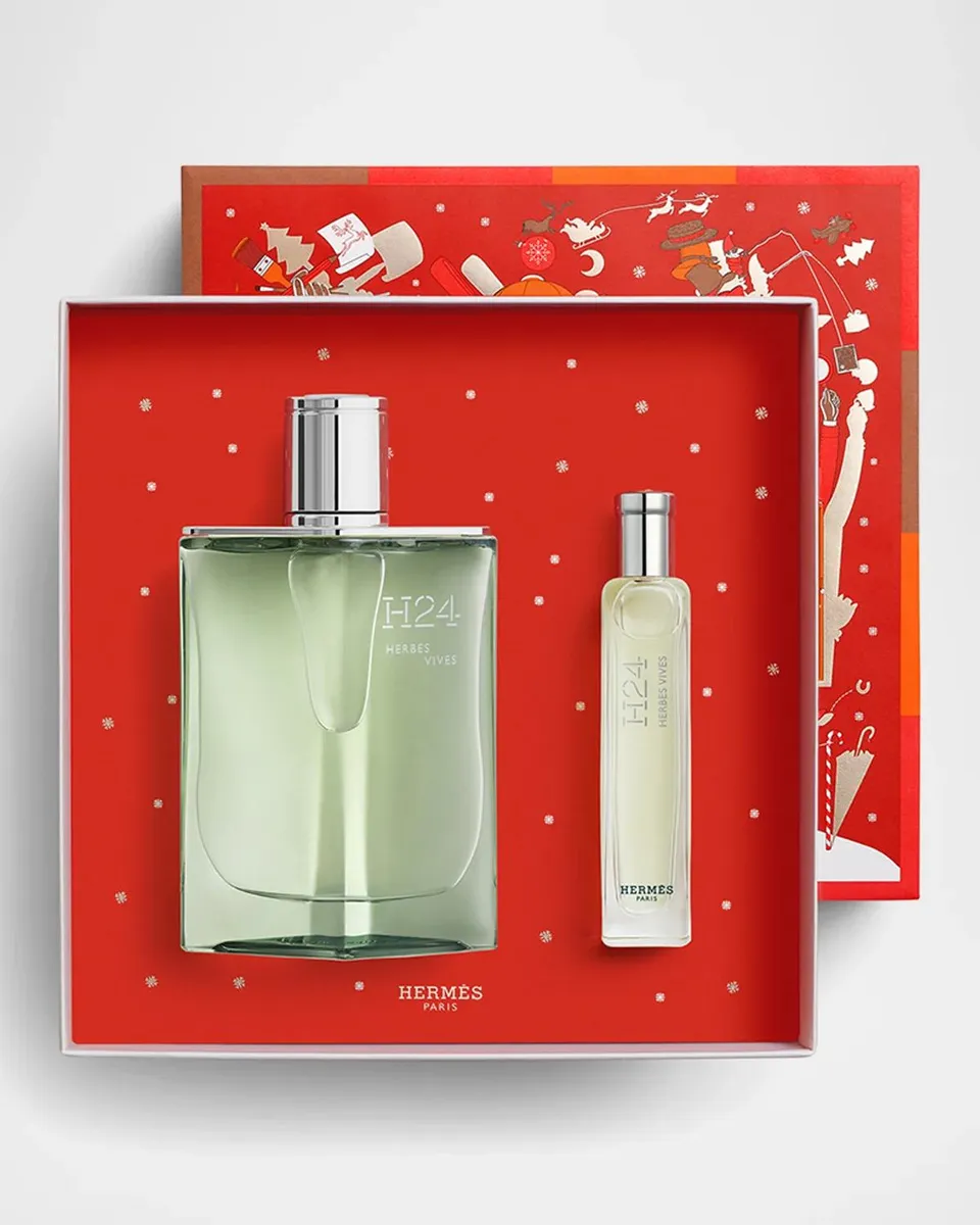 HERMÈS H24 Herbes Vives 2-Piece Eau de Parfum Gift Set | Thumbnail 2 HERMÈS H24 Herbes Vives 2-Piece Eau de Parfum Gift Set | Thumbnail 2