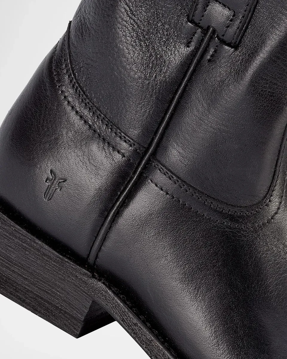 Frye Billy Leather Short Western Boots | Thumbnail 7 Frye Billy Leather Short Western Boots | Thumbnail 7
