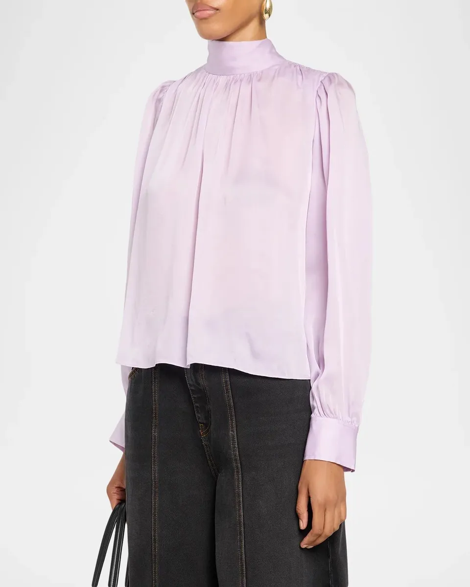 Ulla Johnson The Ornament Silk Blouse | Thumbnail 4 Ulla Johnson The Ornament Silk Blouse | Thumbnail 4