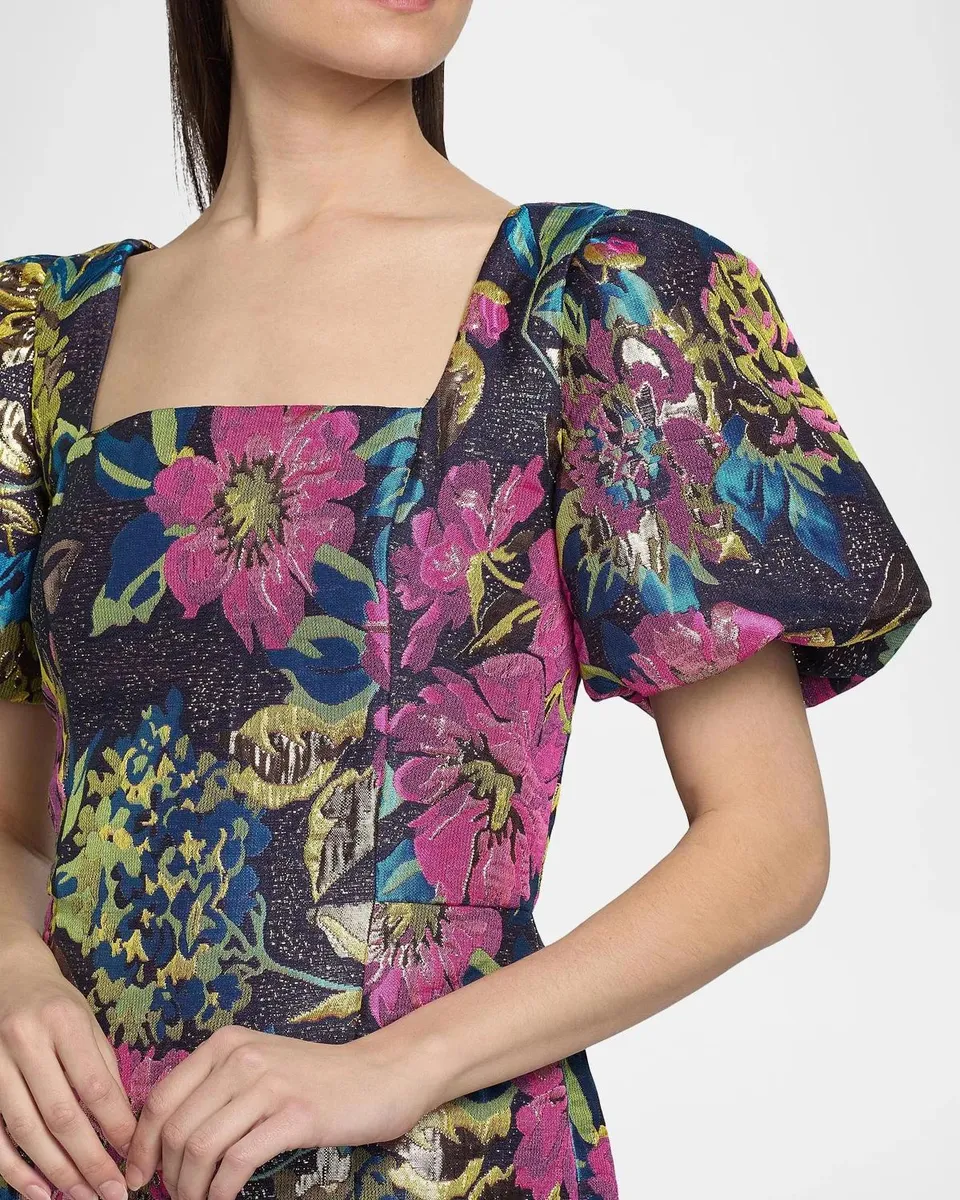 Lilly Pulitzer Booker Brocade Floral Minidress | Thumbnail 5 Lilly Pulitzer Booker Brocade Floral Minidress | Thumbnail 5