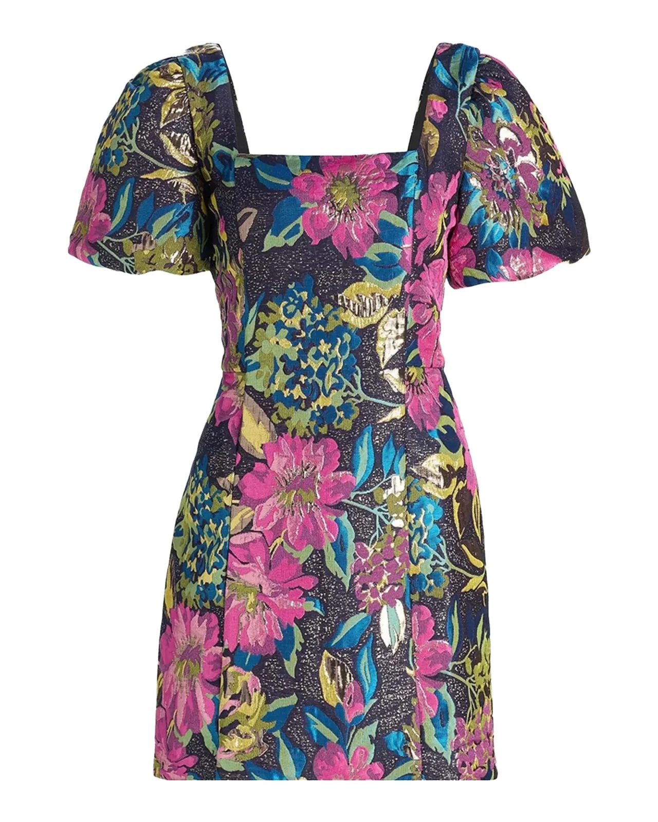 Booker Brocade Floral Minidress Booker Brocade Floral Minidress