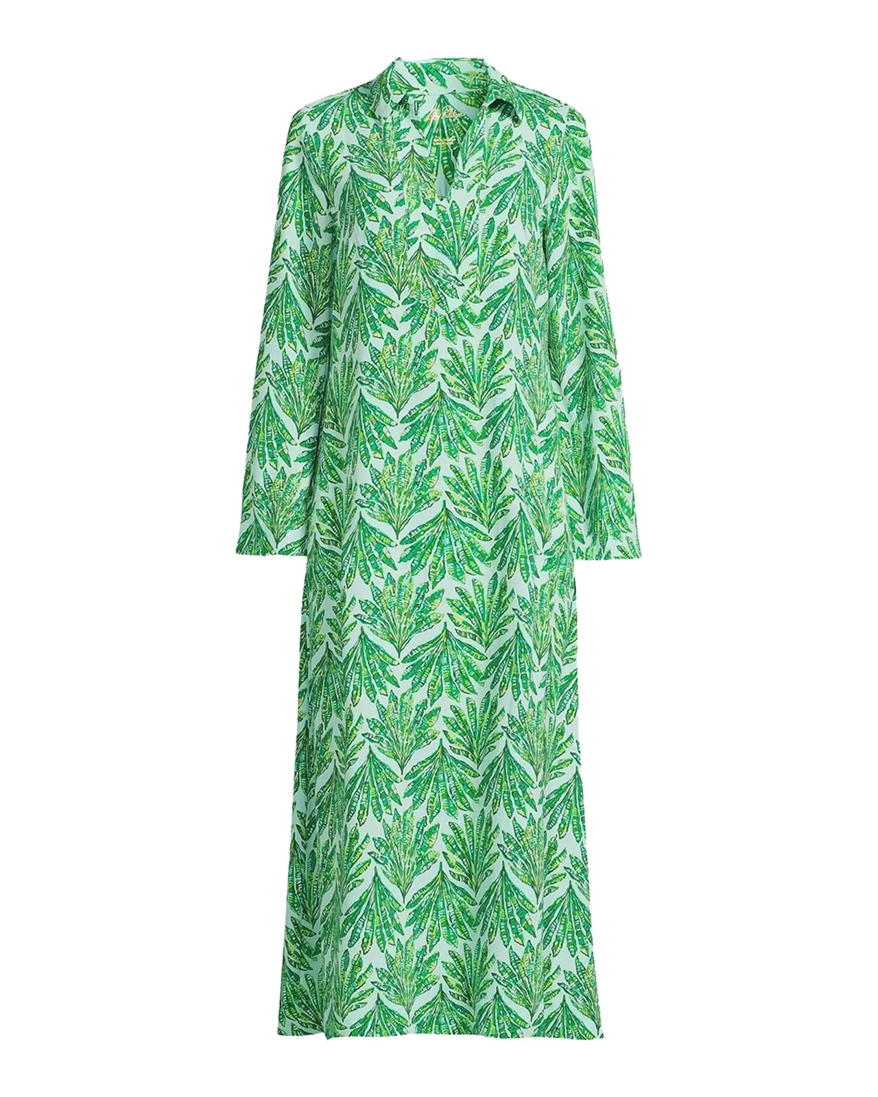 Lilly Pulitzer Simona Printed Straight Caftan-Style Maxi Dress