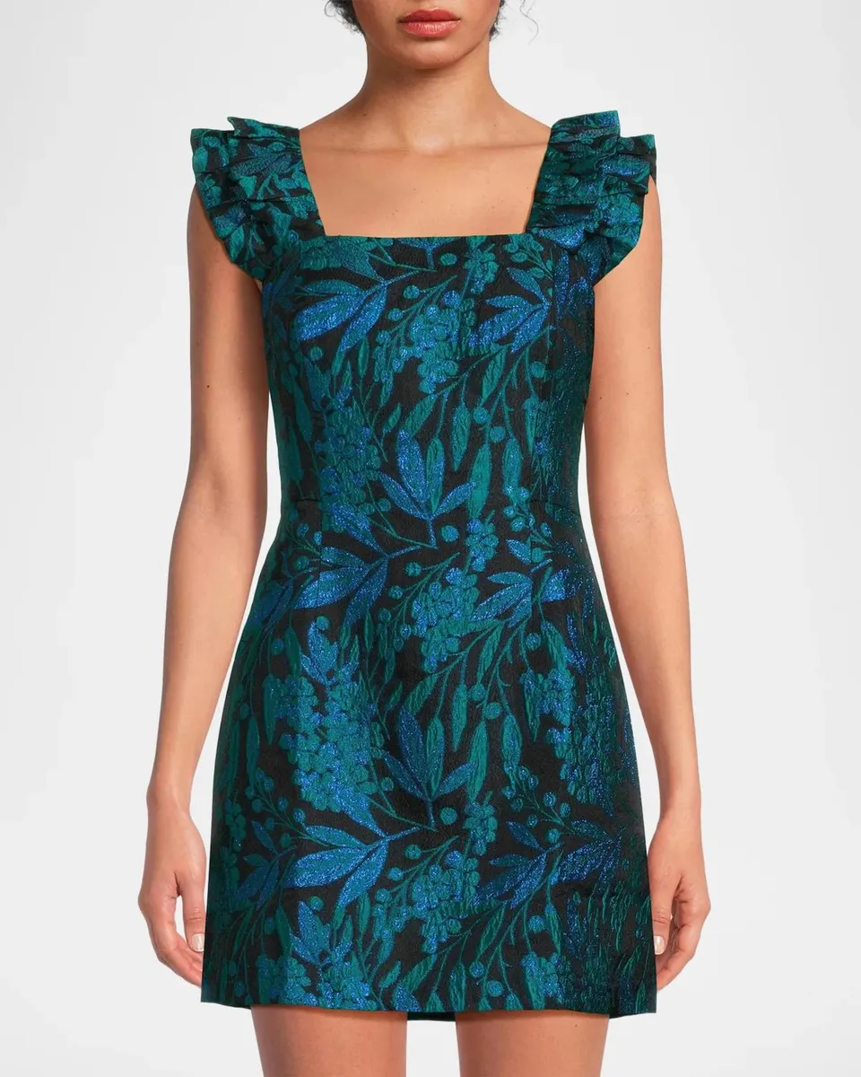 Lilly Pulitzer Lolina Brocade Romper | Thumbnail 4 Lilly Pulitzer Lolina Brocade Romper | Thumbnail 4