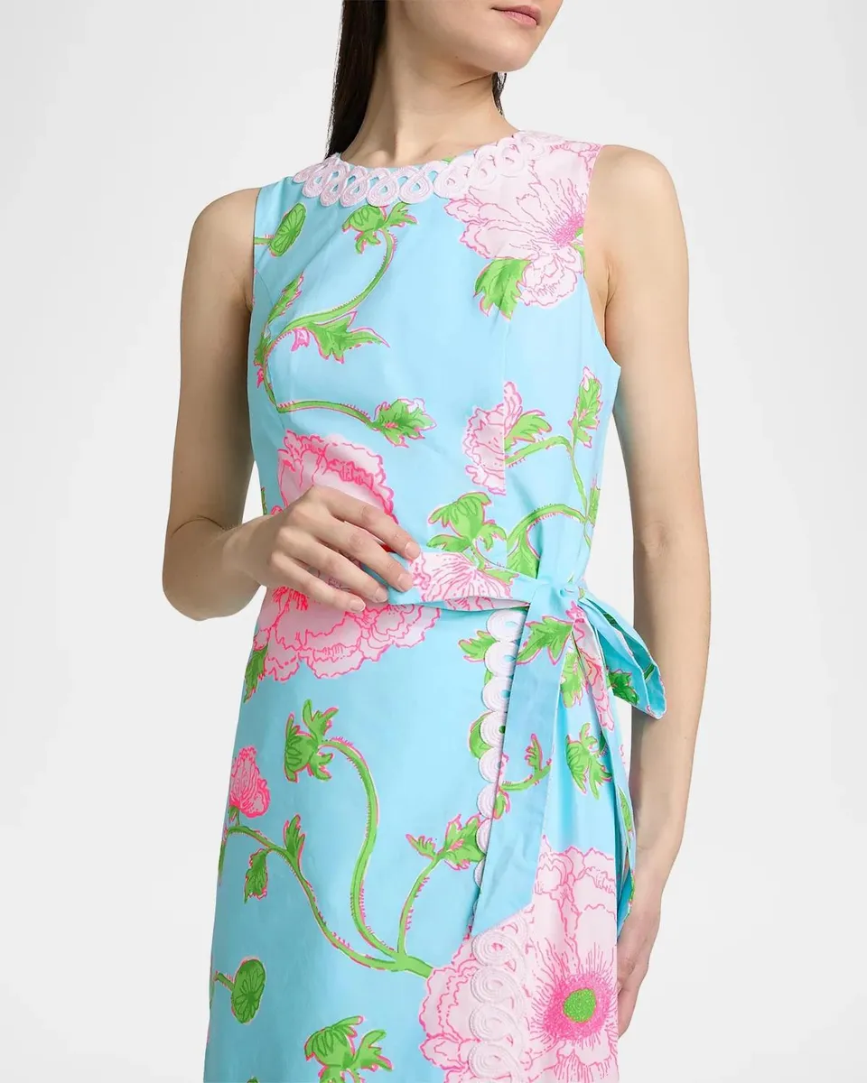 Lilly Pulitzer Fresia Stretch Shift Maxi Dress | Thumbnail 5
