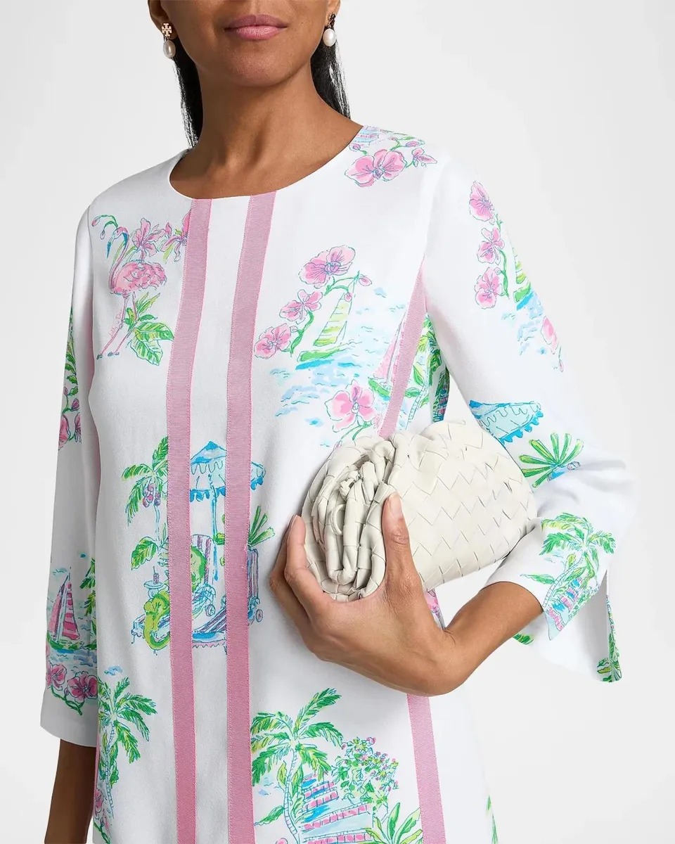 Lilly Pulitzer Margaux Floral Straight Shirtdress | Thumbnail 5 Lilly Pulitzer Margaux Floral Straight Shirtdress | Thumbnail 5