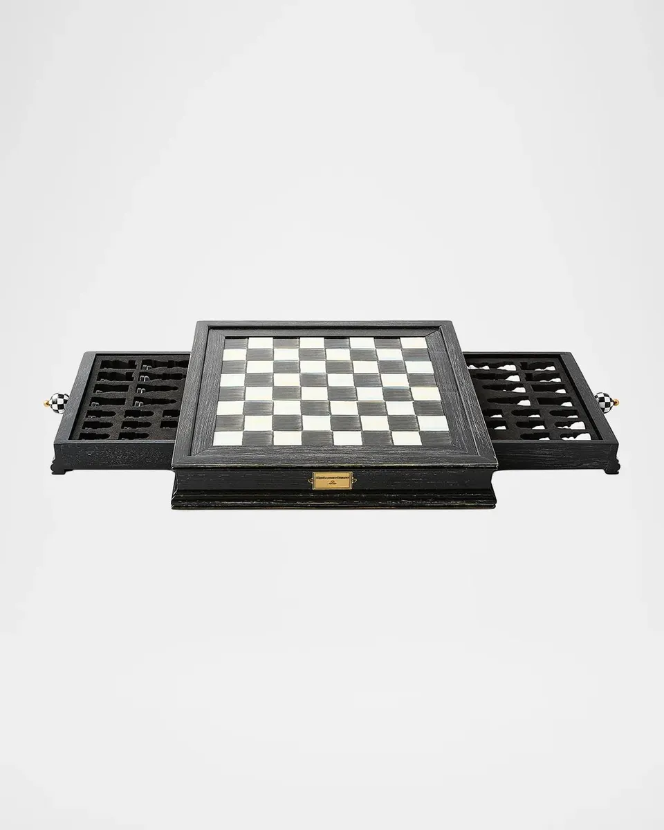 MacKenzie-Childs Courtly Check Chess Set | Thumbnail 2 MacKenzie-Childs Courtly Check Chess Set | Thumbnail 2