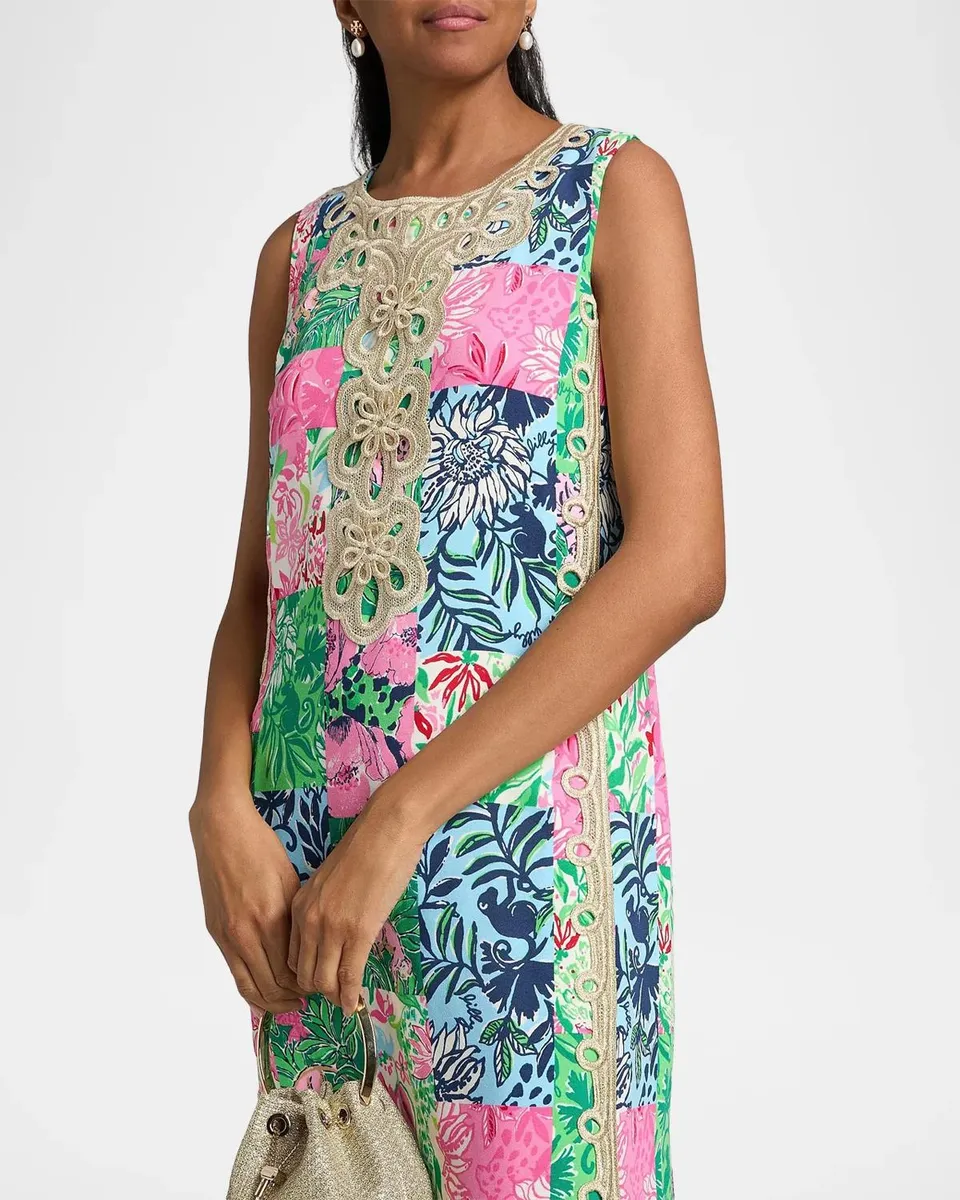 Lilly Pulitzer Edita Patchwork Print Maxi Dress | Thumbnail 5 Lilly Pulitzer Edita Patchwork Print Maxi Dress | Thumbnail 5