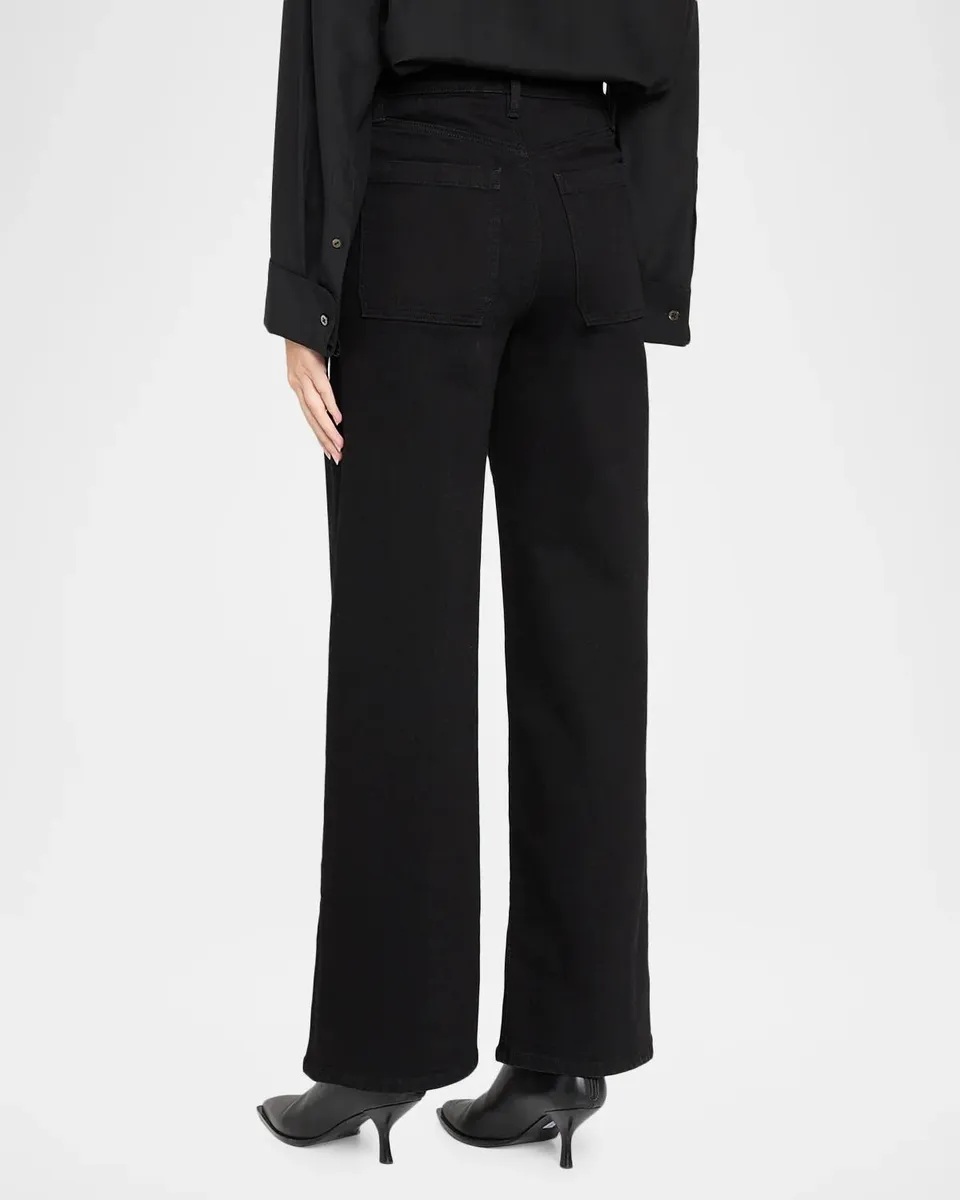 Frame ​Le Slim Palazzo Modernist Pocket Jeans | Thumbnail 3