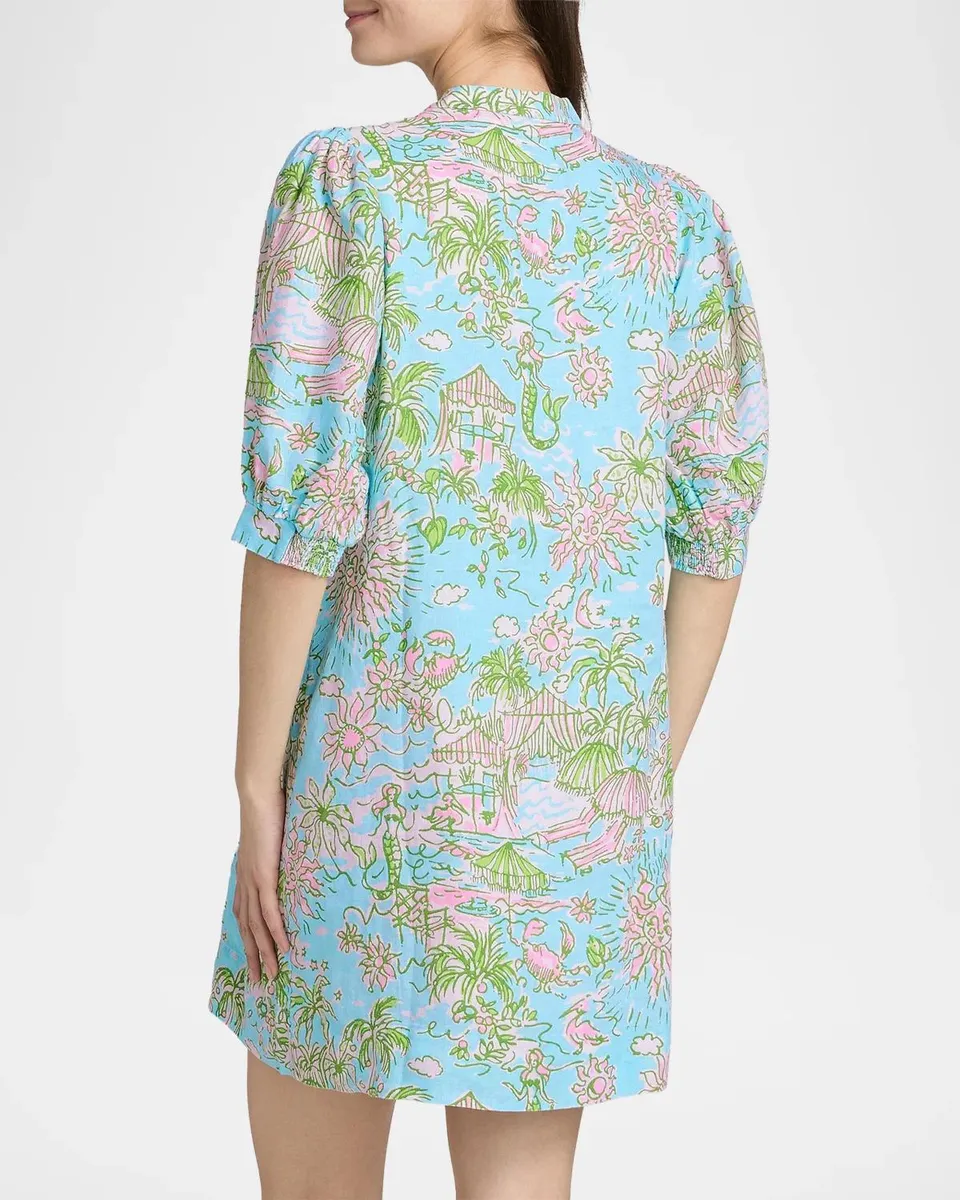 Lilly Pulitzer Mialeigh Linen Shift Dress | Thumbnail 3