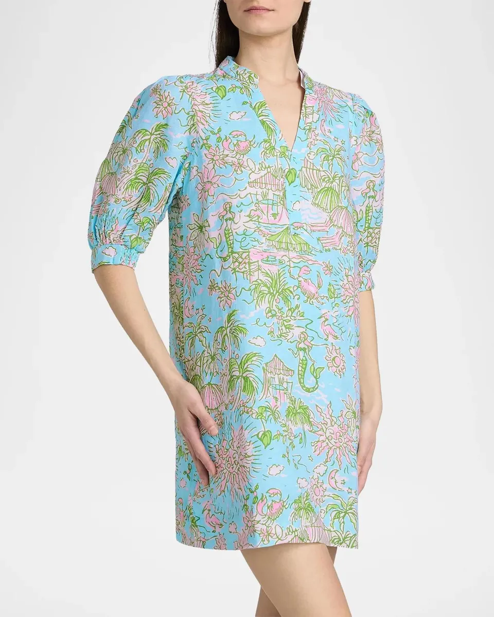 Lilly Pulitzer Mialeigh Linen Shift Dress | Thumbnail 7