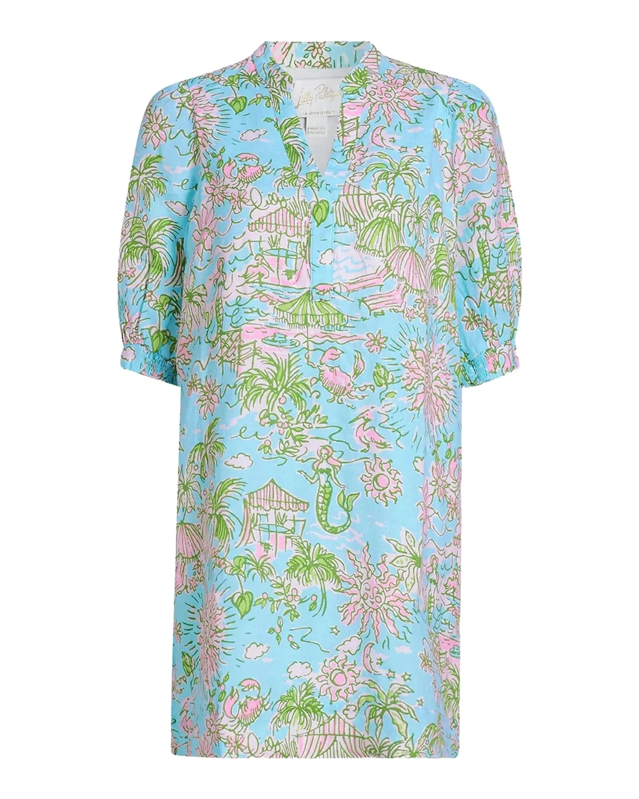 Mialeigh Linen Shift Dress Mialeigh Linen Shift Dress